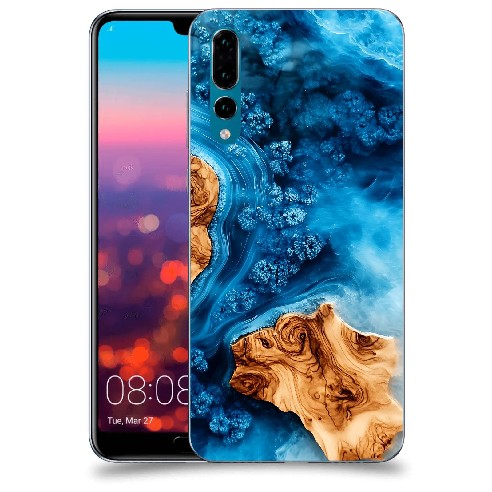 ACOVER Kryt na mobil Huawei P20 Pro - Deep Marine III