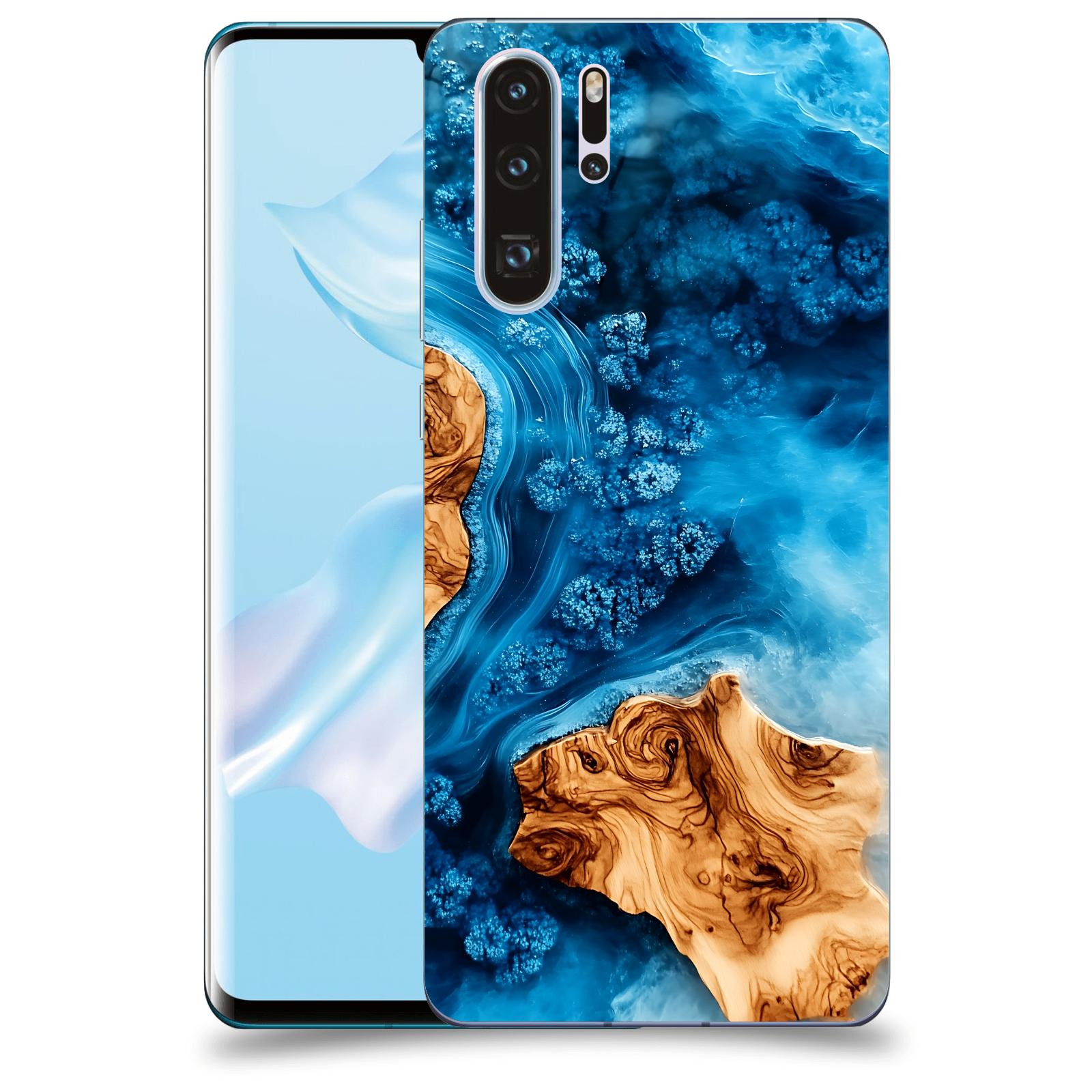 ACOVER Kryt na mobil Huawei P30 - Deep Marine III