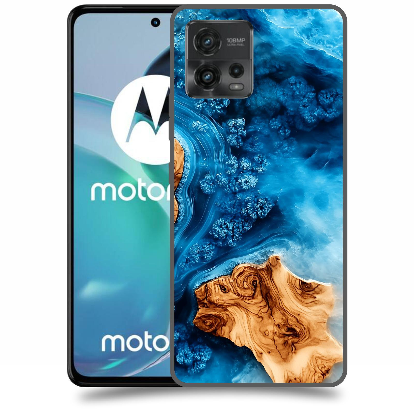 ACOVER Kryt na mobil Motorola Moto G72 - Deep Marine III