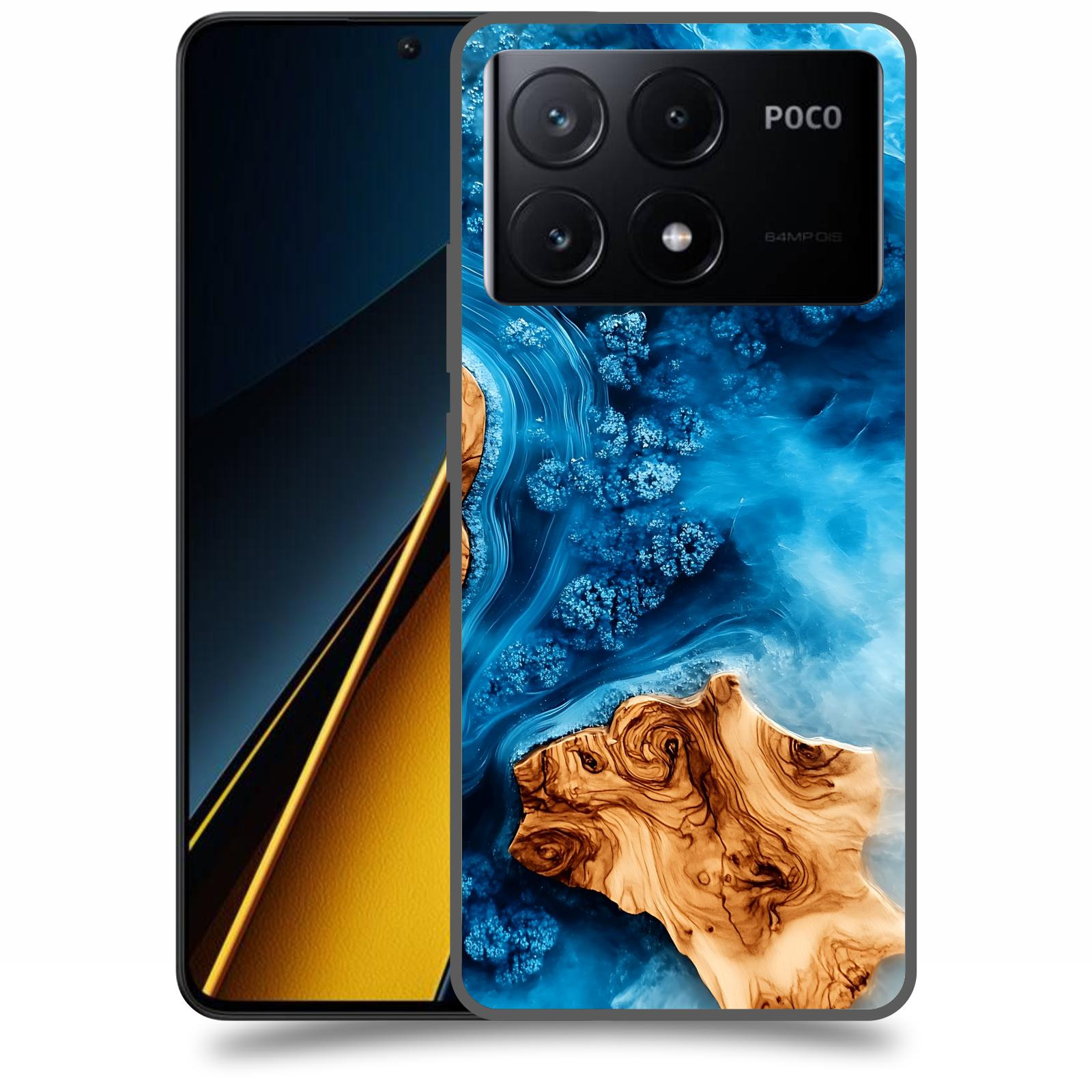 ACOVER Kryt na mobil Poco X6 Pro 5G - Deep Marine III