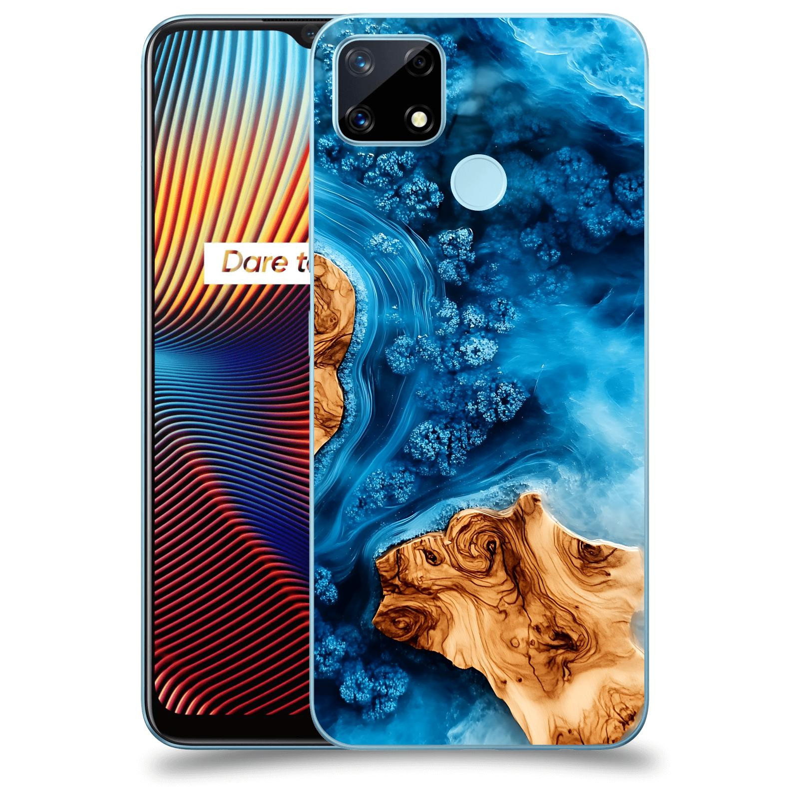 ACOVER Kryt na mobil Realme 7i - Deep Marine III