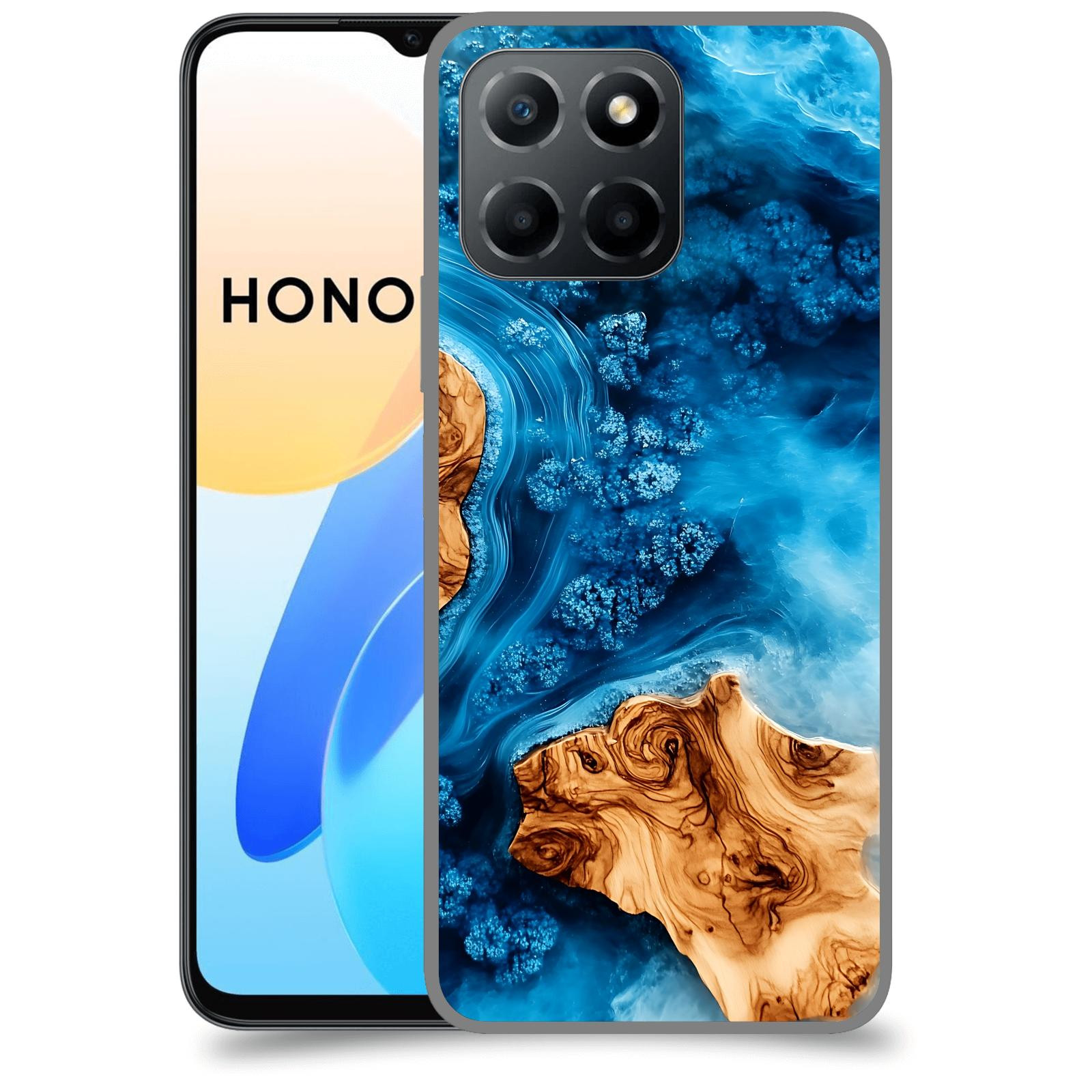 ACOVER Kryt na mobil Honor X8 4G - Deep Marine III