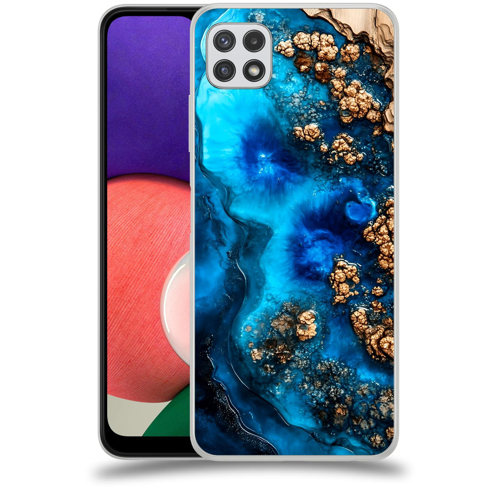 ACOVER Kryt na mobil Samsung Galaxy A22 A225F - Deep Marine IV