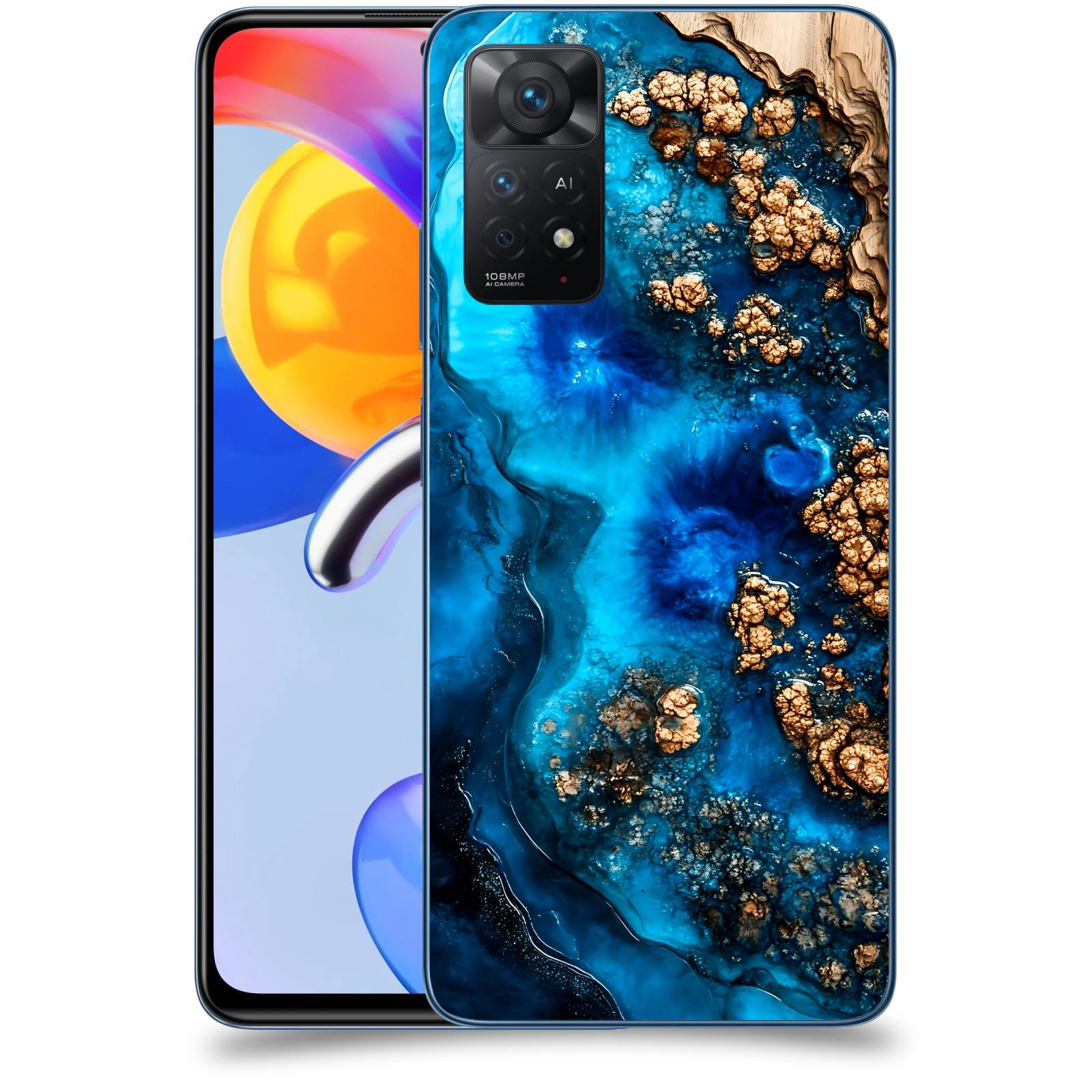 ACOVER Kryt na mobil Xiaomi Redmi Note 11 Pro 5G - Deep Marine IV