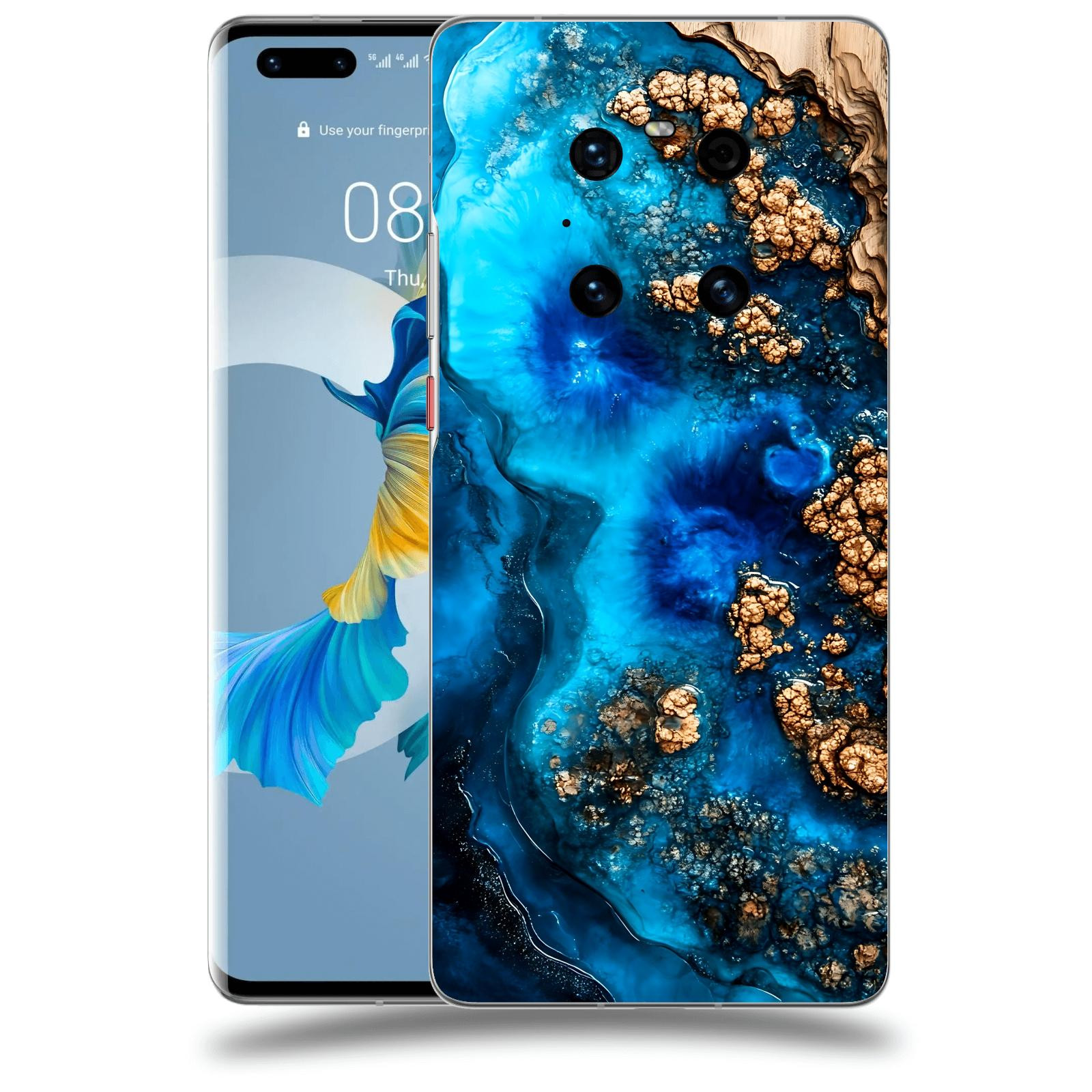ACOVER Kryt na mobil Huawei Mate 40 Pro - Deep Marine IV