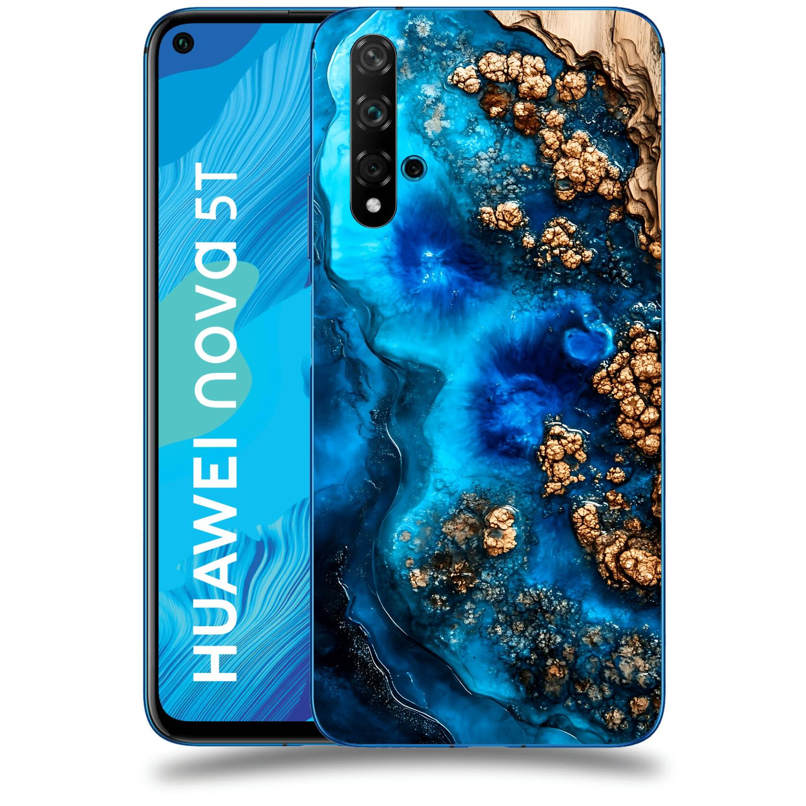 ACOVER Kryt na mobil Huawei Nova 5T - Deep Marine IV