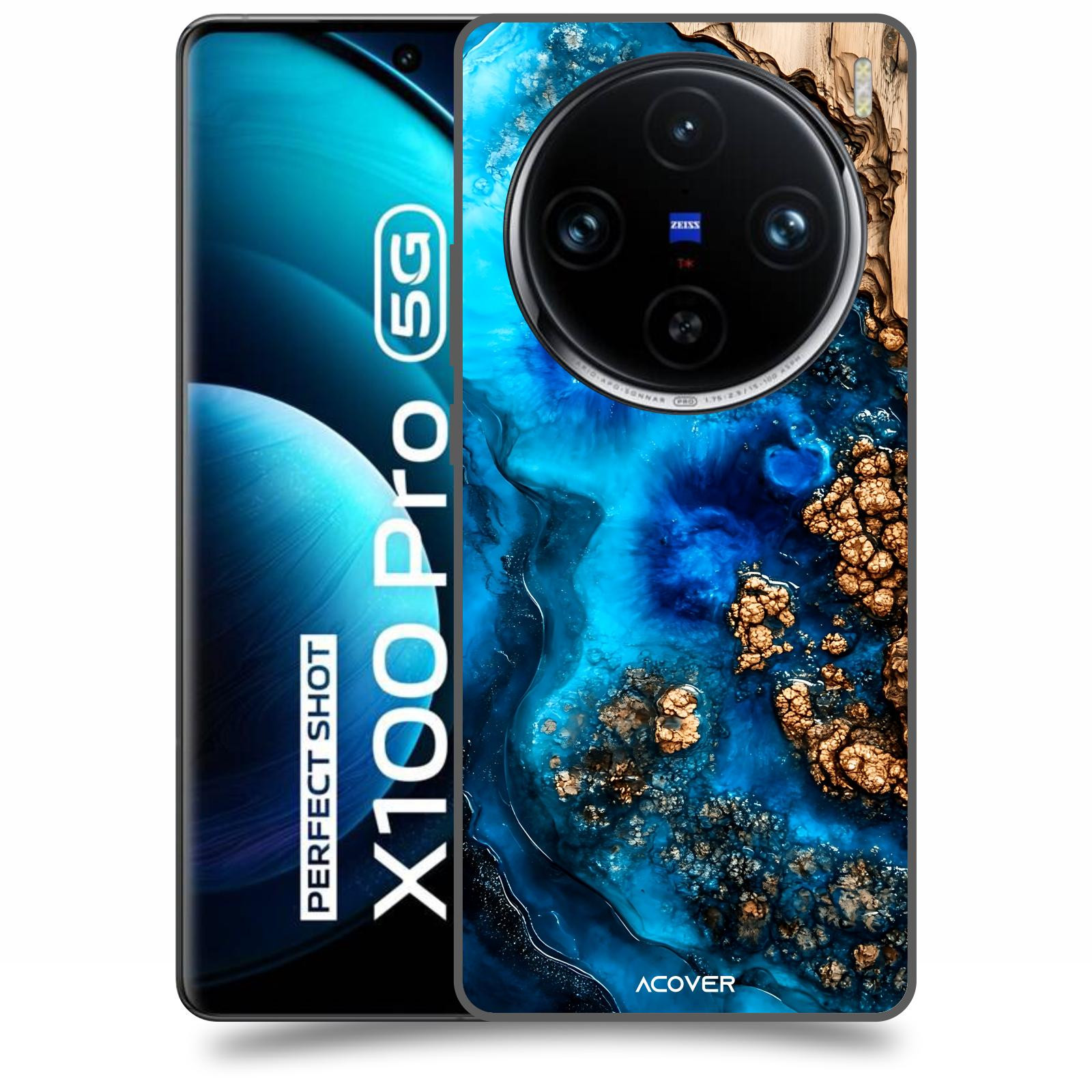 ACOVER Kryt na mobil Vivo X100 Pro - Deep Marine IV