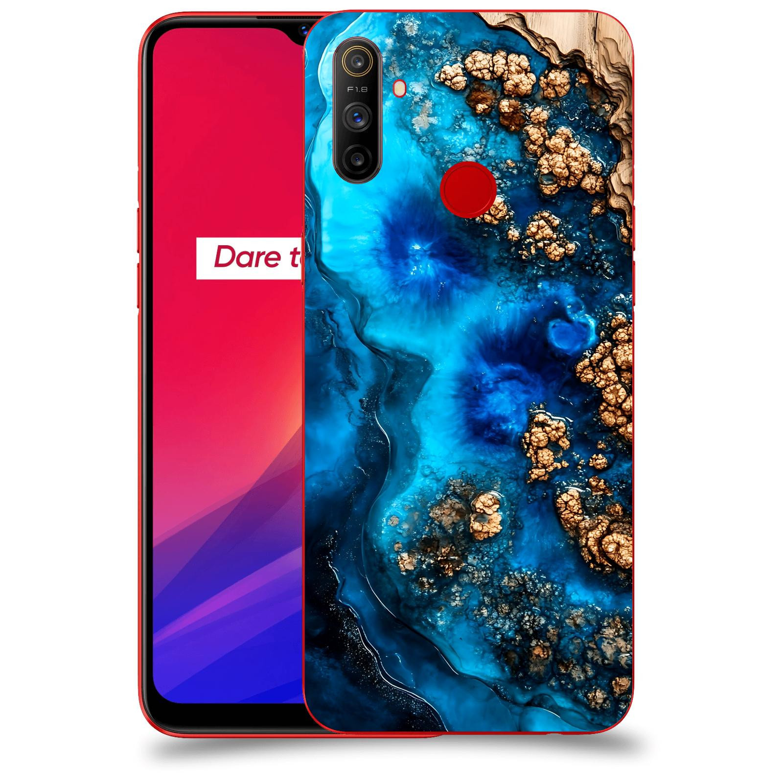 ACOVER Kryt na mobil Realme C3 - Deep Marine IV
