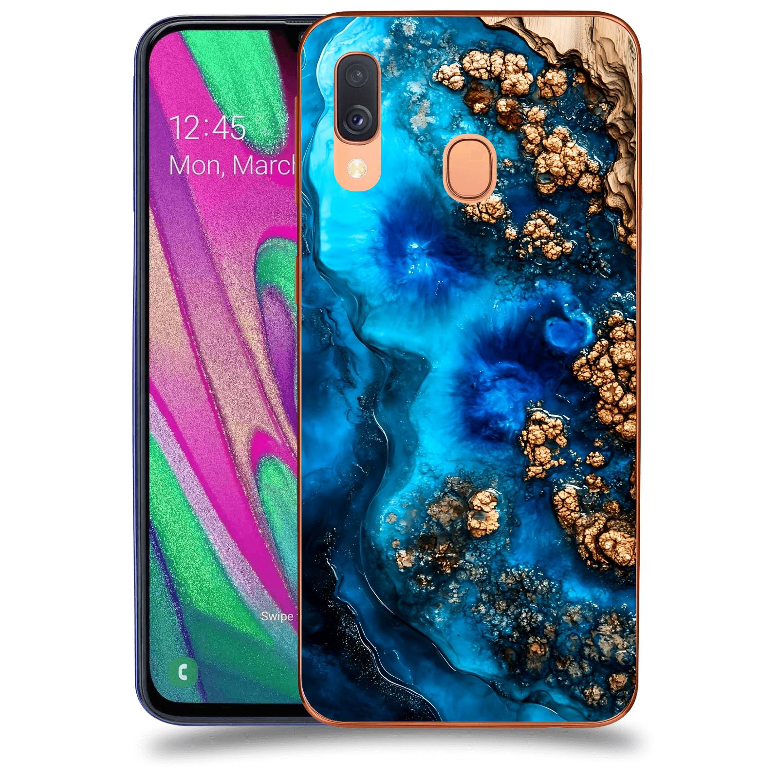 ACOVER Kryt na mobil Samsung Galaxy A40 A405F - Deep Marine IV