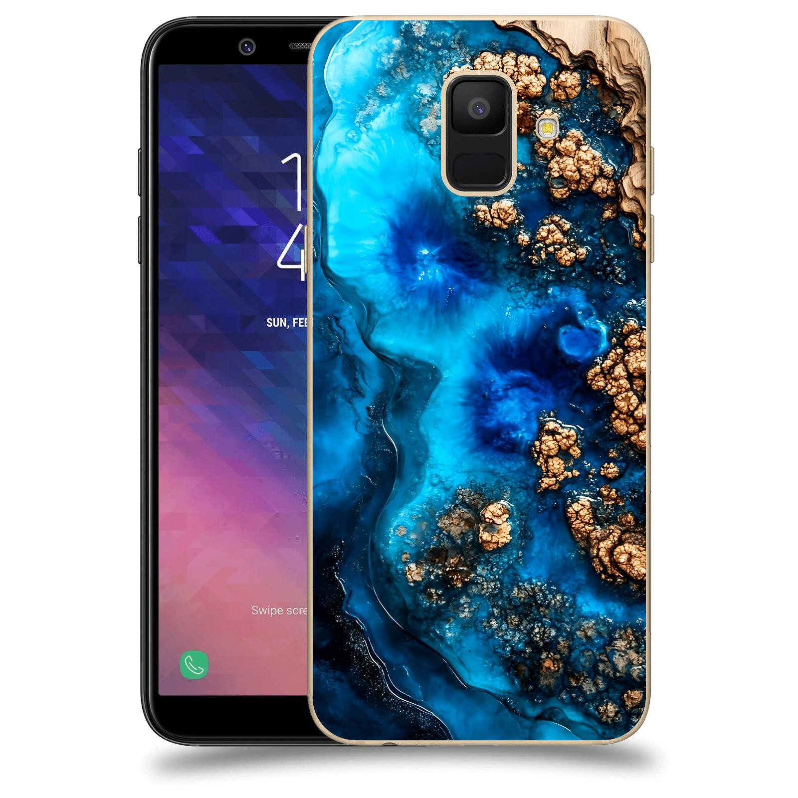 ACOVER Kryt na mobil Samsung Galaxy A6 A600F - Deep Marine IV