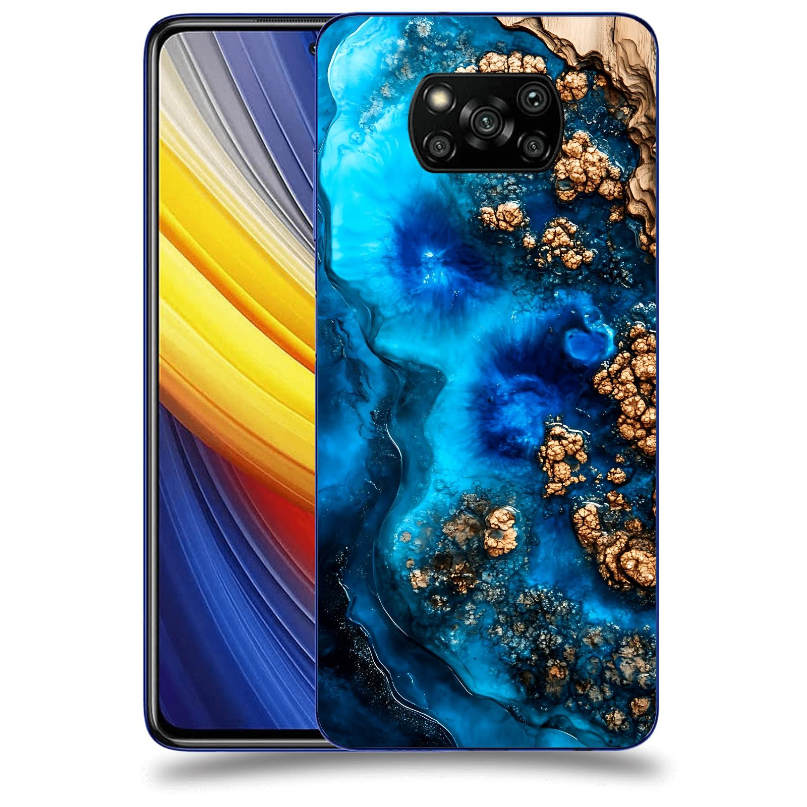 ACOVER Kryt na mobil Xiaomi Poco X3 Pro - Deep Marine IV
