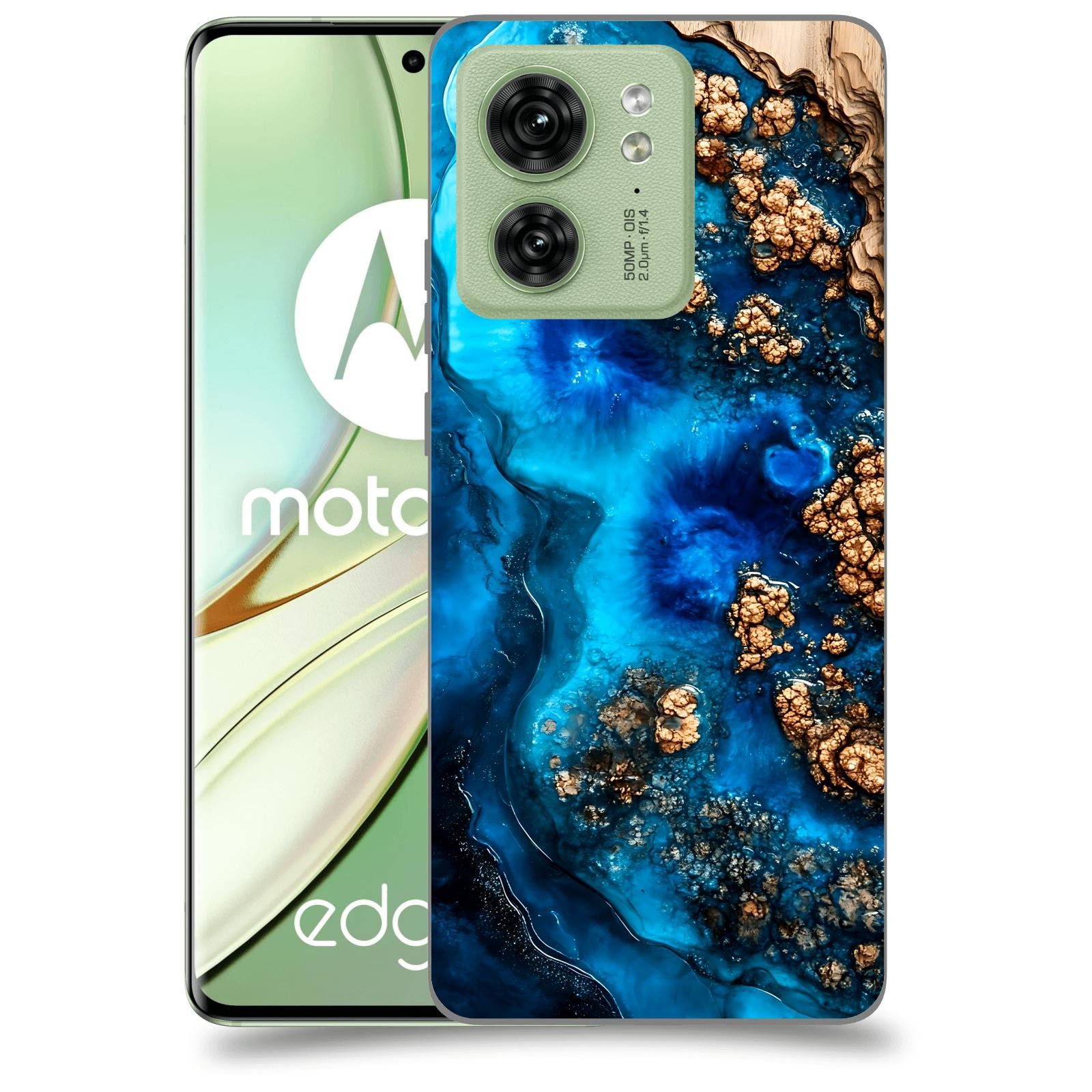 ACOVER Kryt na mobil Motorola EDGE 40 5G - Deep Marine IV