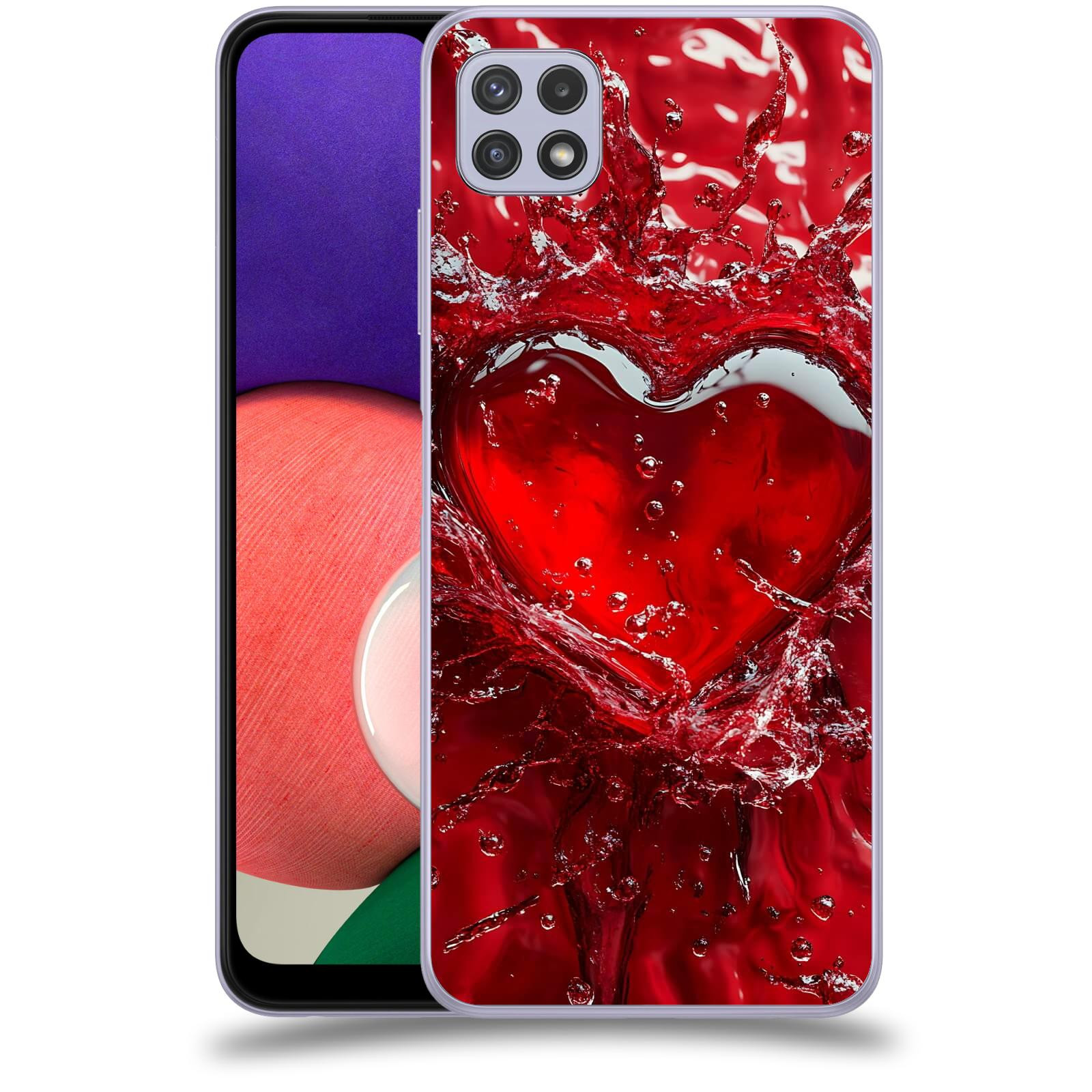 ACOVER Kryt na mobil Samsung Galaxy A22 5G A226B - Love I