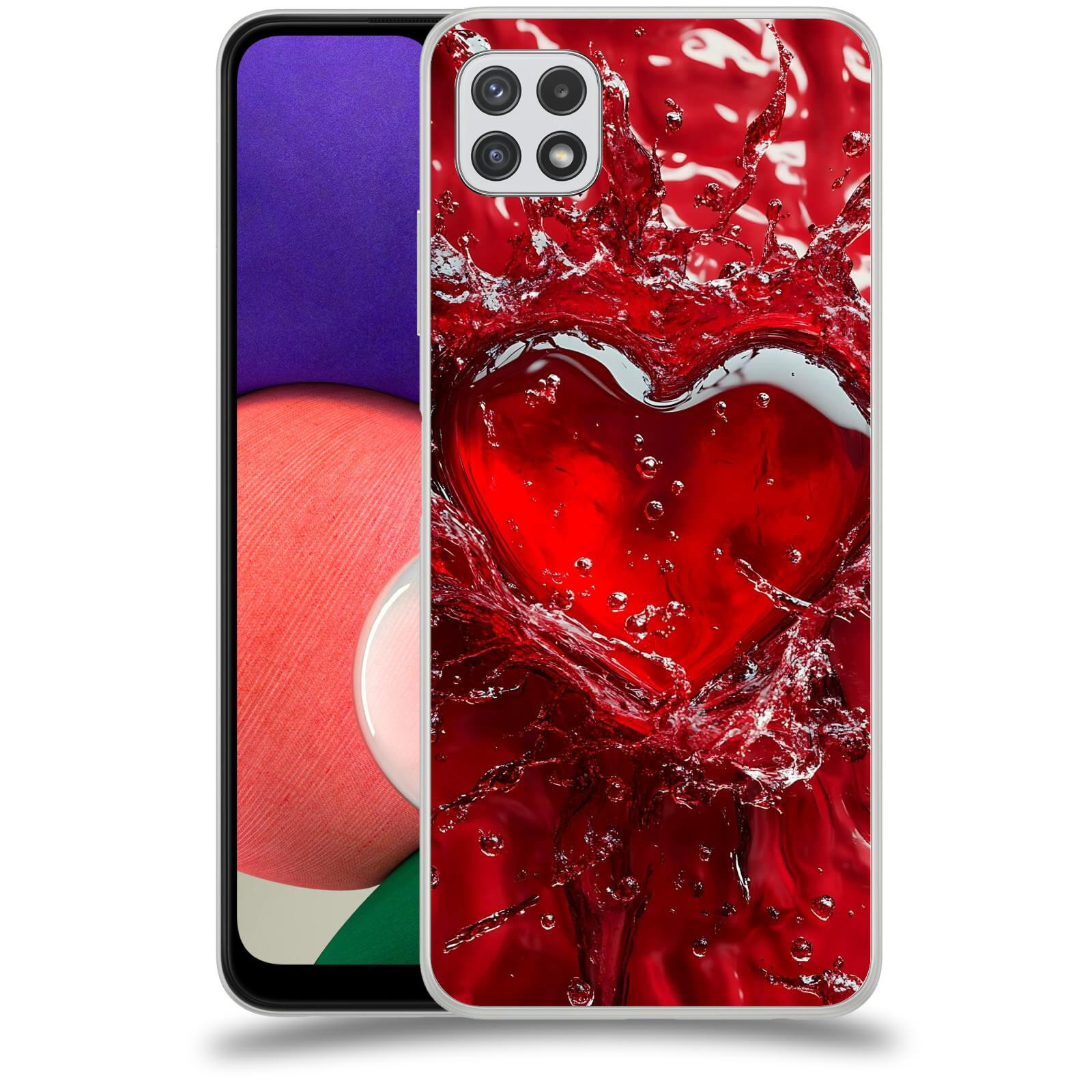ACOVER Kryt na mobil Samsung Galaxy A22 A225F - Love I