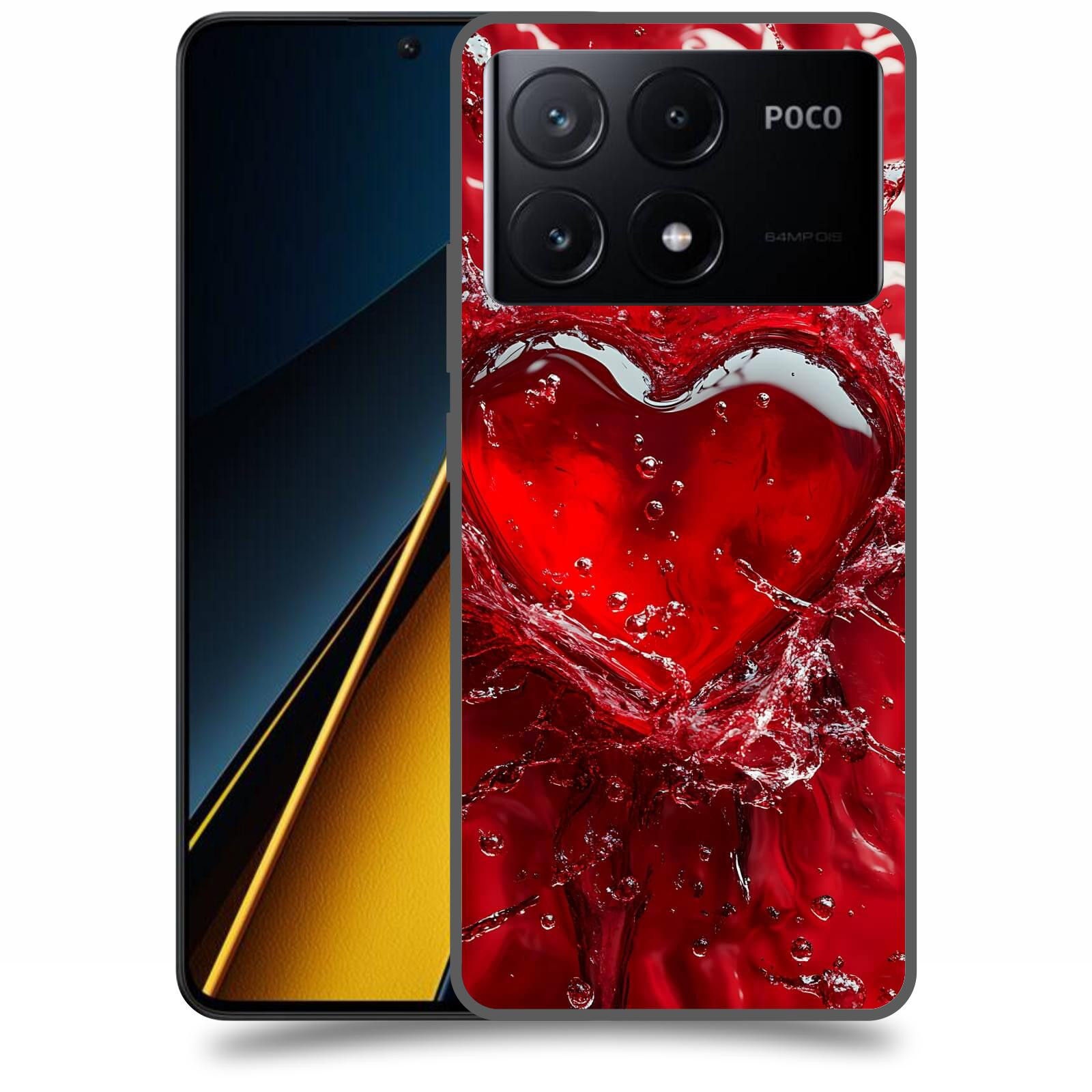 ACOVER Kryt na mobil Poco X6 Pro 5G - Love I