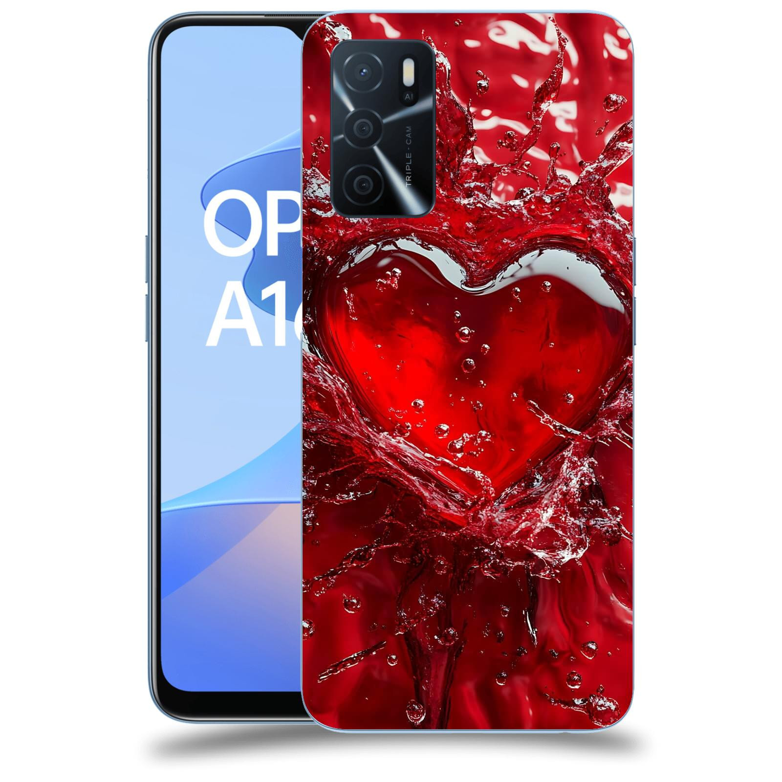 ACOVER Kryt na mobil OPPO A16s - Love I