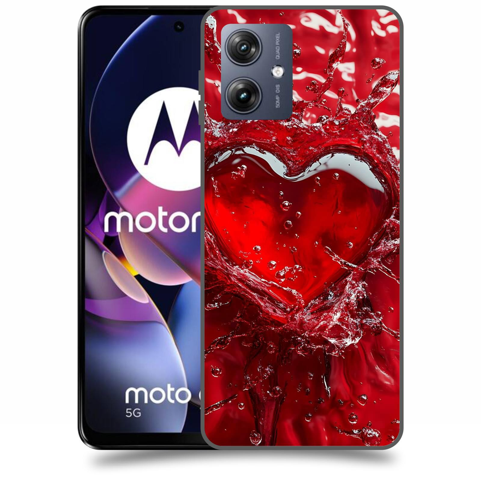 ACOVER Kryt na mobil Motorola Moto G54 5G - Love I