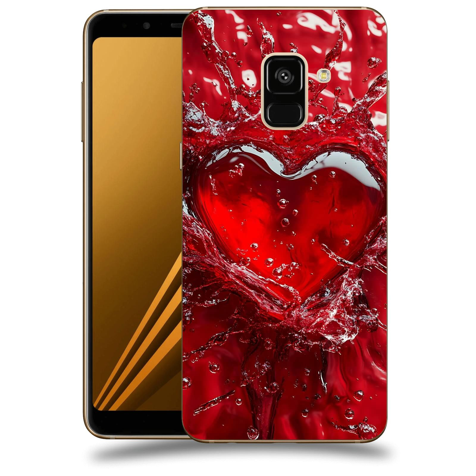 ACOVER Kryt na mobil Samsung Galaxy A8 2018 A530F - Love I