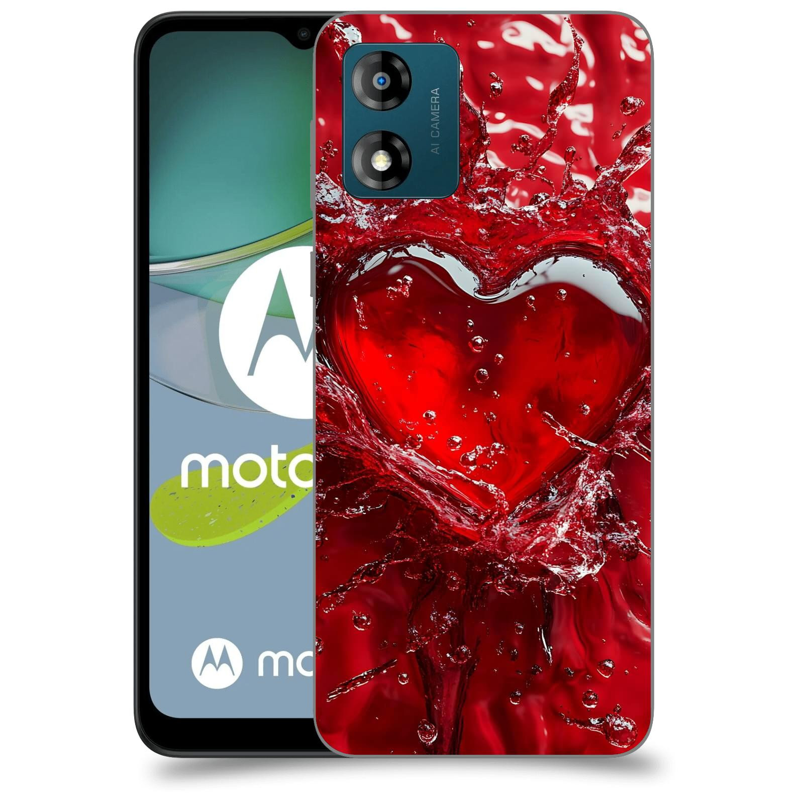 ACOVER Kryt na mobil Motorola Moto E13 - Love I