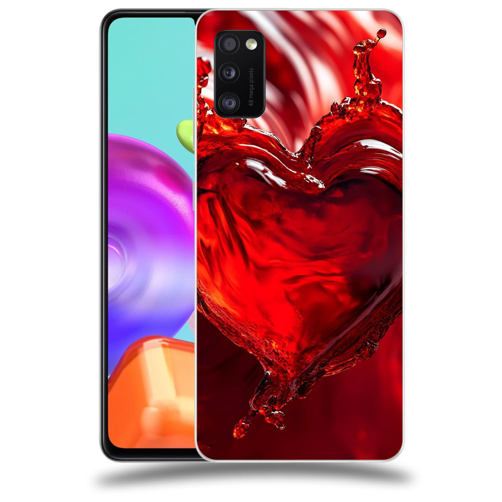 ACOVER Kryt na mobil Samsung Galaxy A41 A415F - Love II