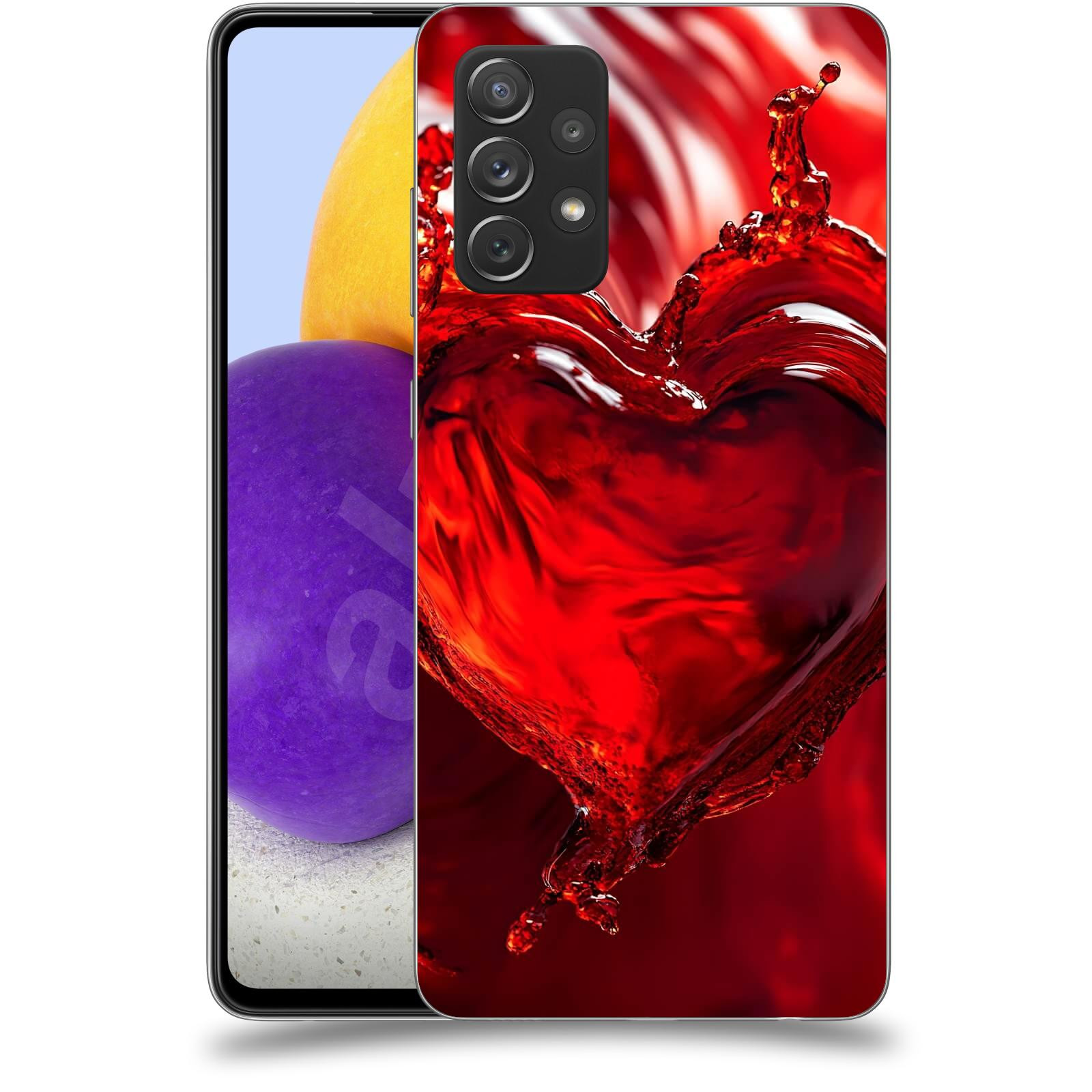 ACOVER Kryt na mobil Samsung Galaxy A72 A725F - Love II