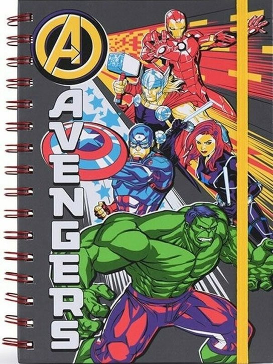 Blok A5 Kroužkový Marvel