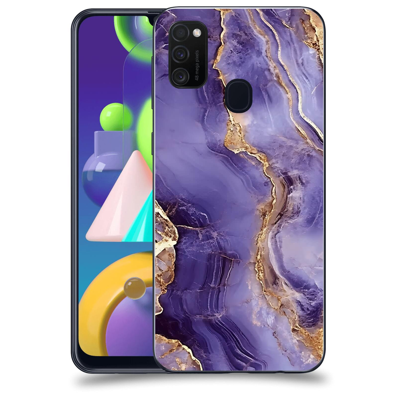 ACOVER Kryt na mobil Samsung Galaxy M21 M215F - Violet I