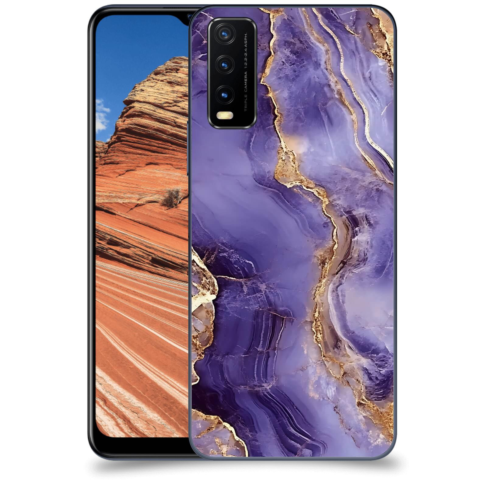 ACOVER Kryt na mobil Vivo Y20s - Violet I