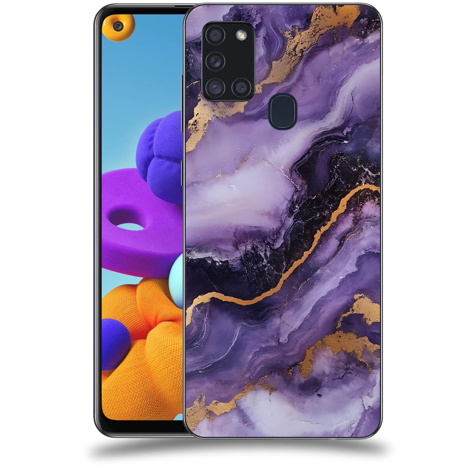 ACOVER Kryt na mobil Samsung Galaxy A21s - Violet II