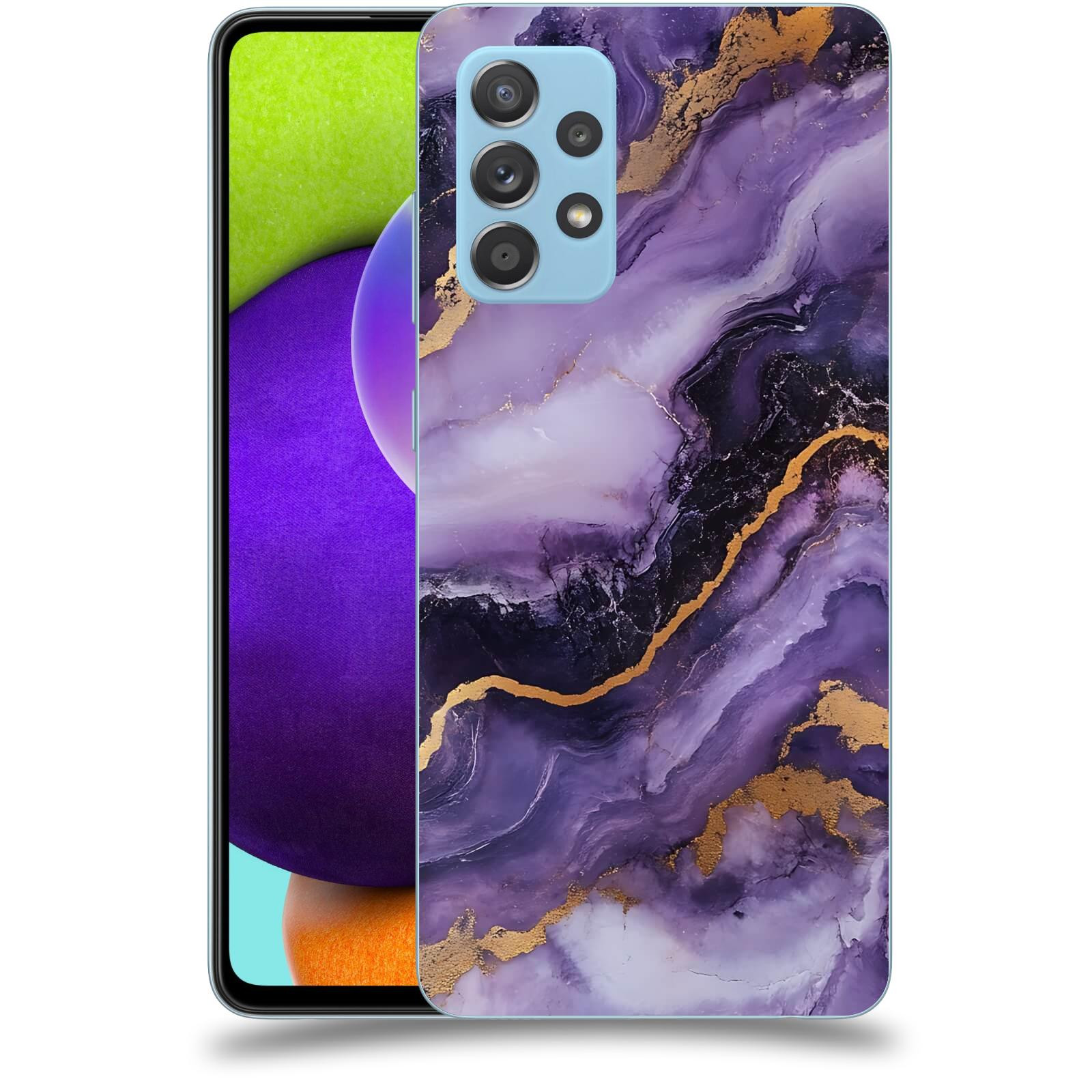 ACOVER Kryt na mobil Samsung Galaxy A52 A525F - Violet II