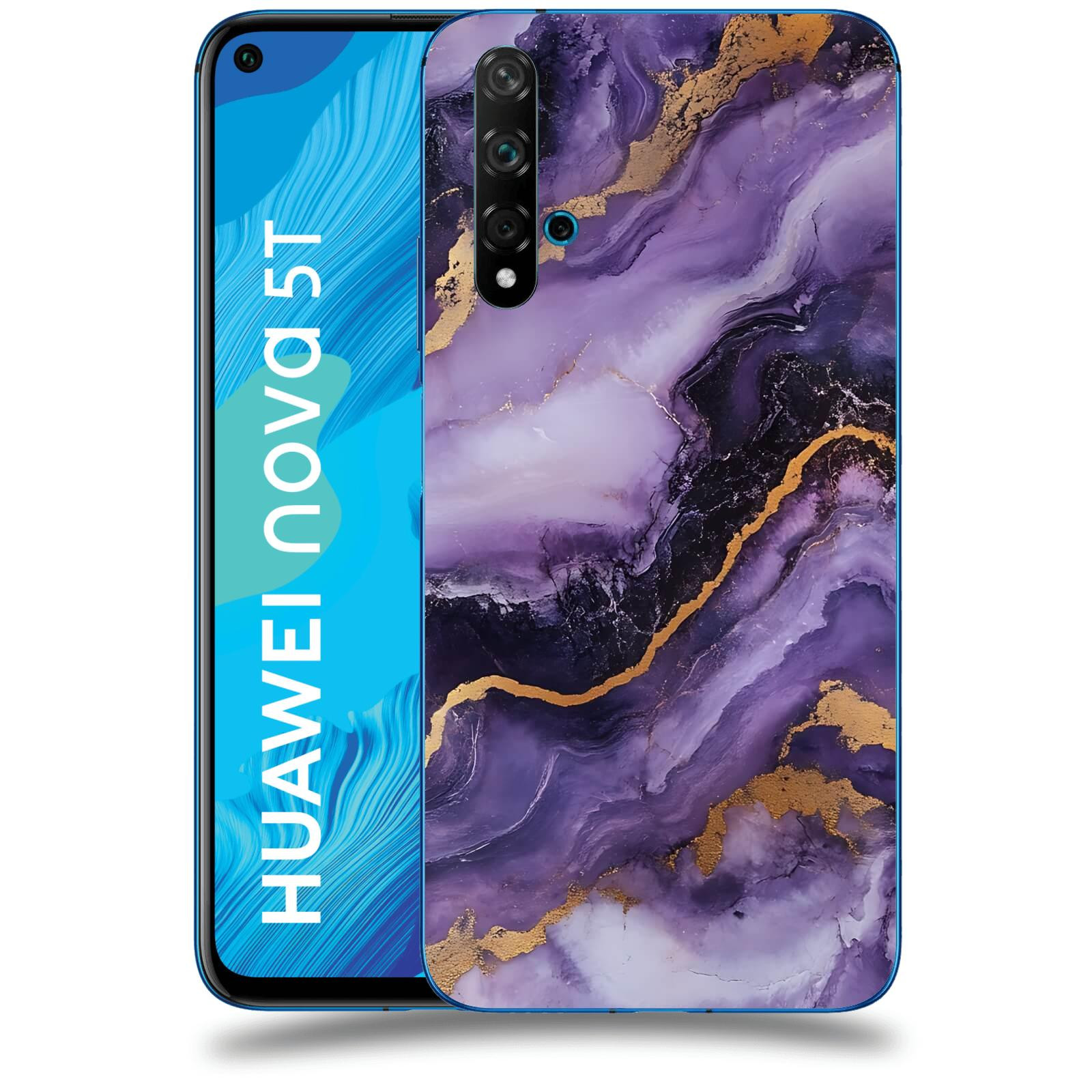 ACOVER Kryt na mobil Huawei Nova 5T - Violet II