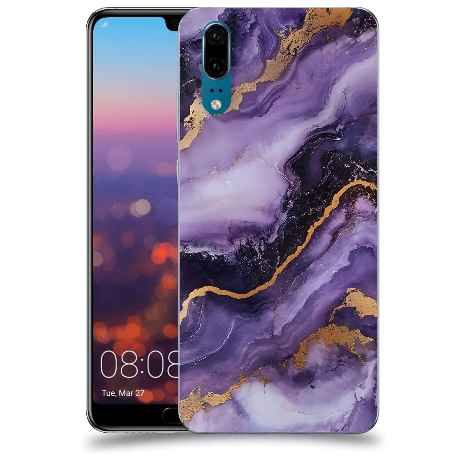 ACOVER Kryt na mobil Huawei P20 - Violet II