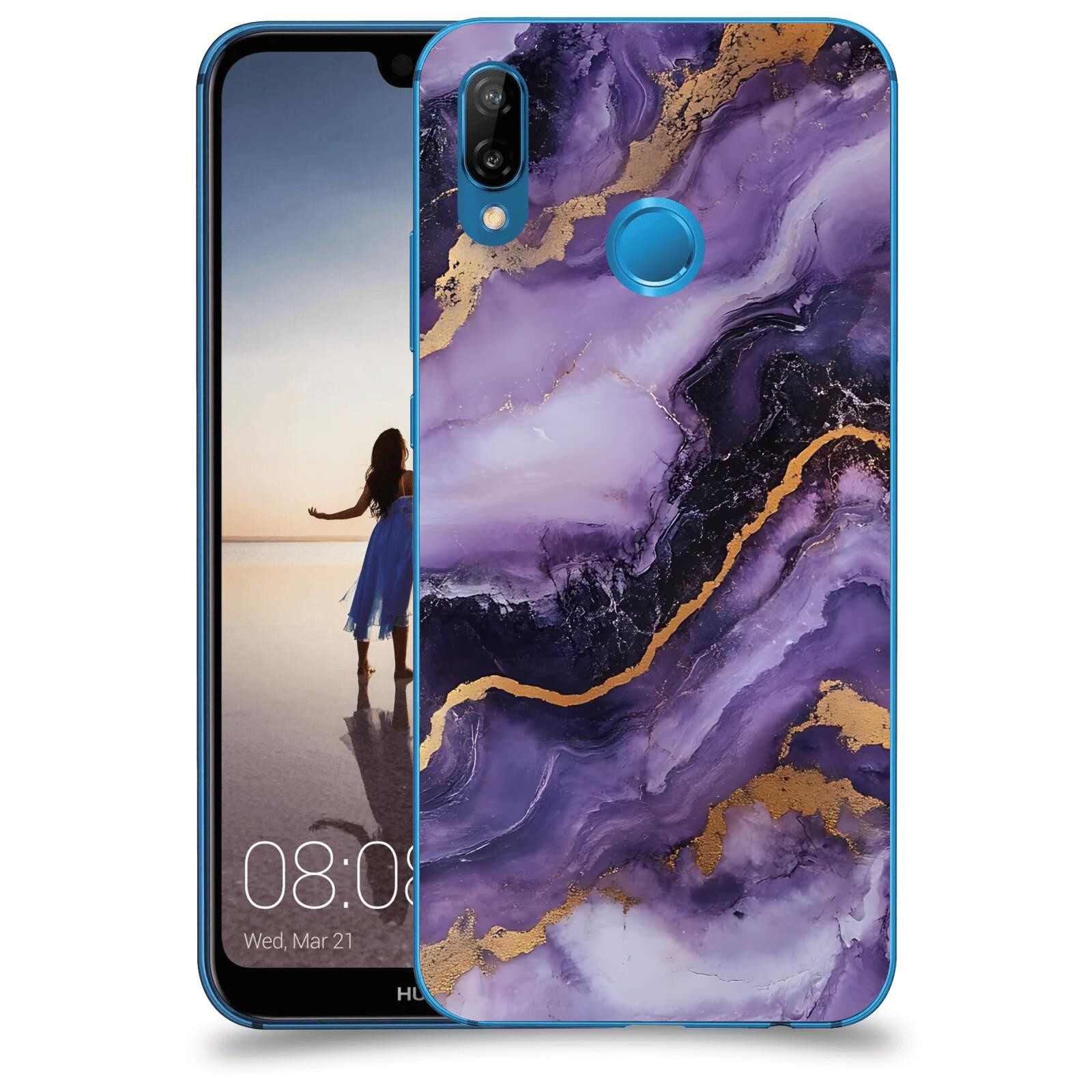 ACOVER Kryt na mobil Huawei P20 Lite - Violet II