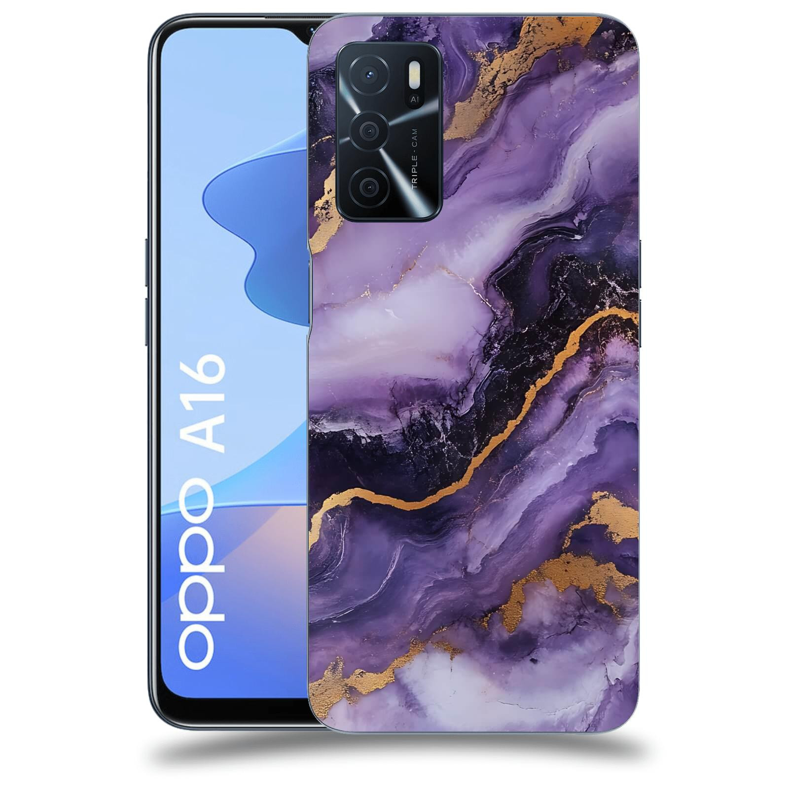 ACOVER Kryt na mobil OPPO A16 - Violet II