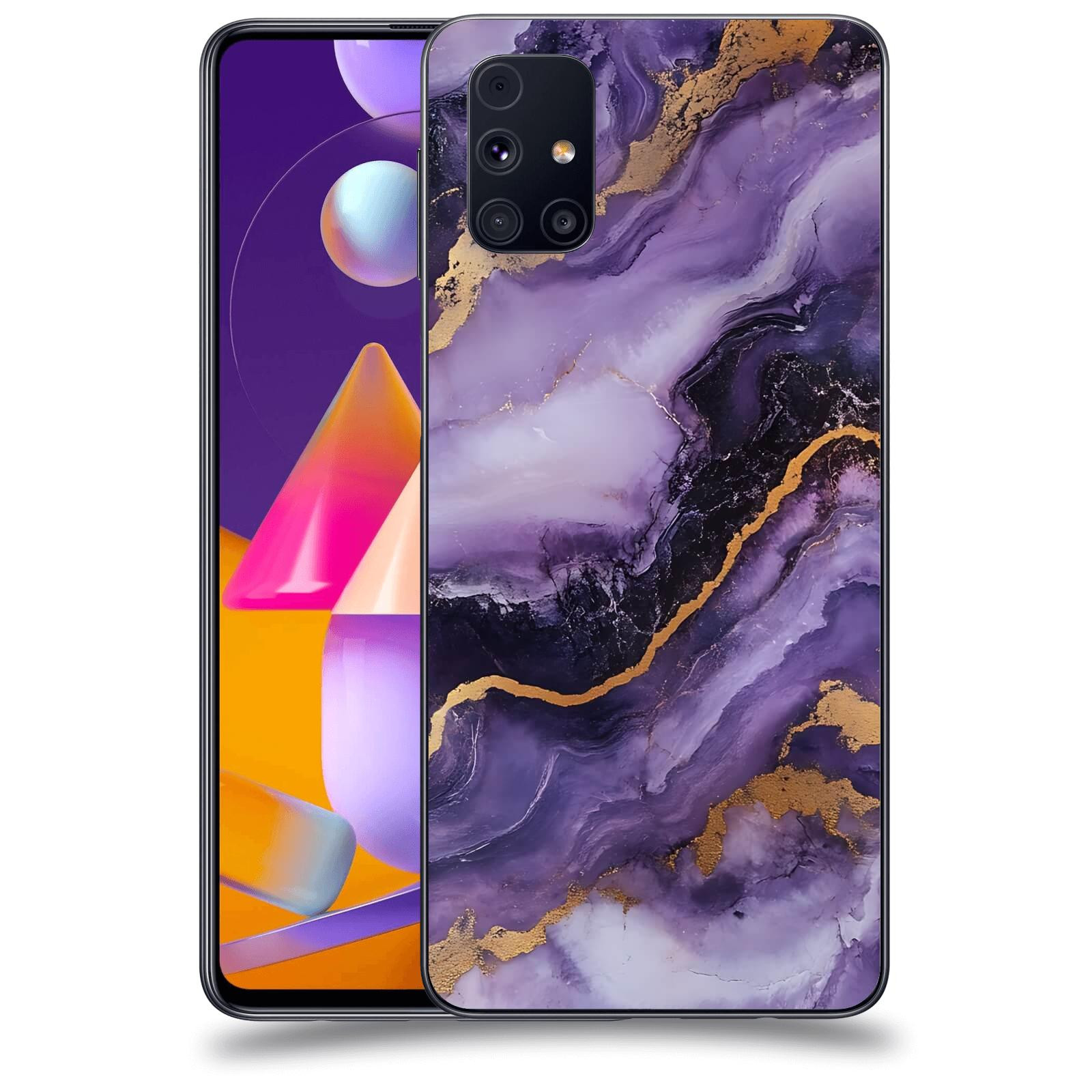ACOVER Kryt na mobil Samsung Galaxy M31s - Violet II