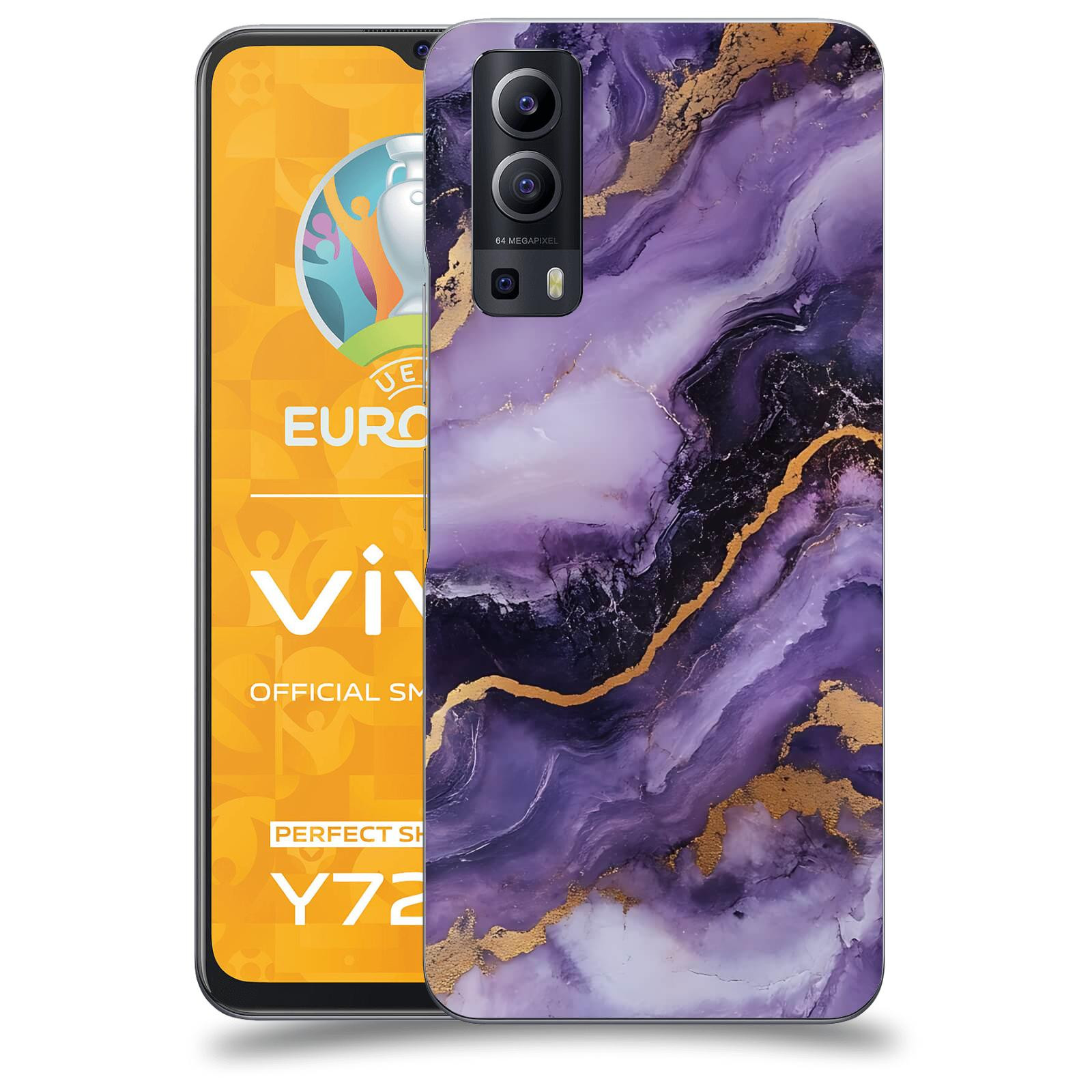 ACOVER Kryt na mobil Vivo Y72 5G - Violet II