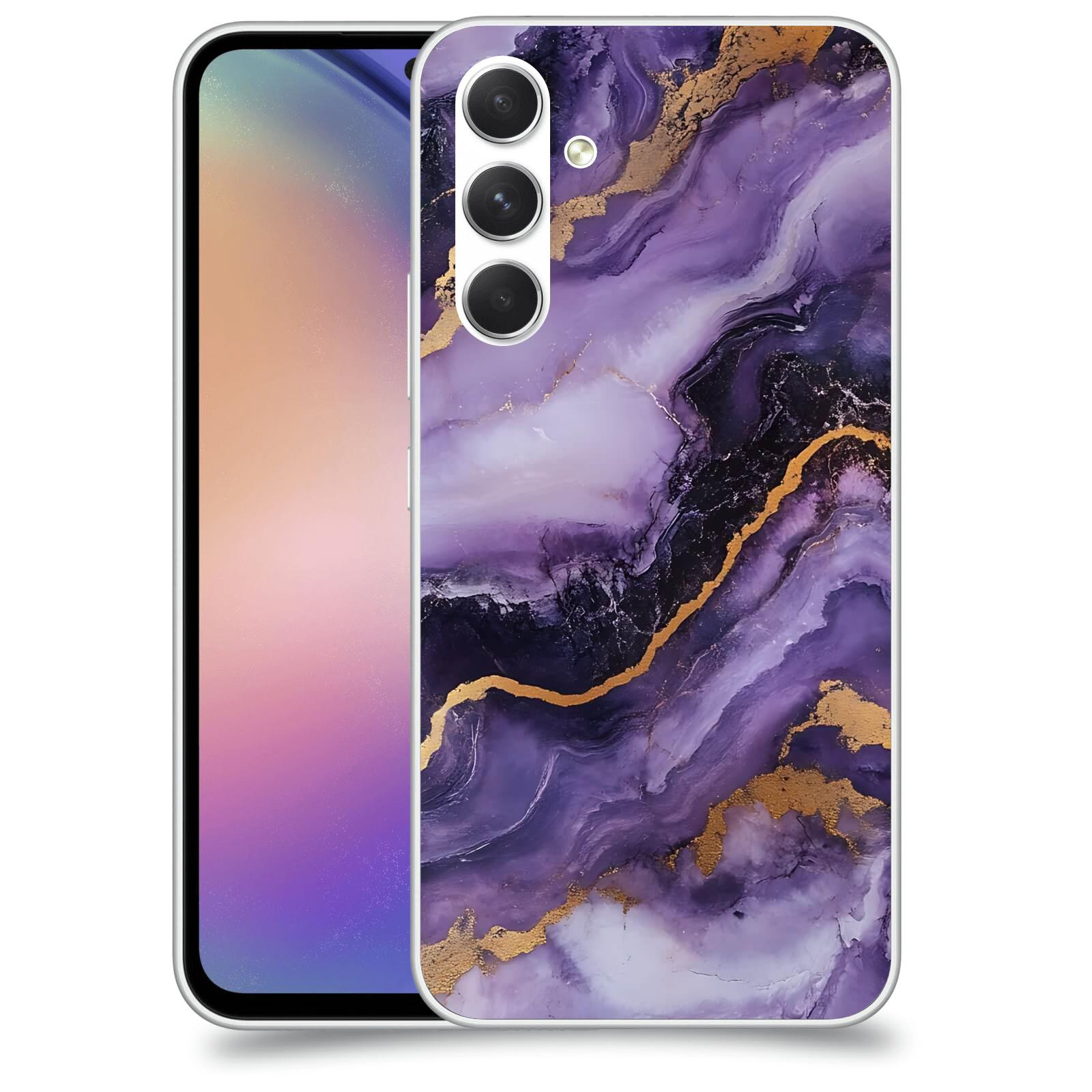 ACOVER Kryt na mobil Samsung Galaxy M54 5G - Violet II