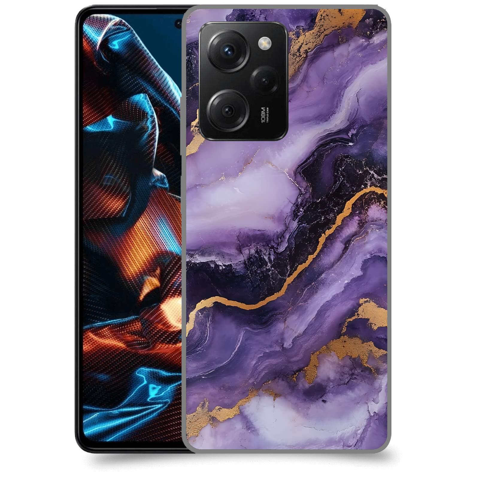 ACOVER Kryt na mobil Xiaomi Poco X5 Pro - Violet II