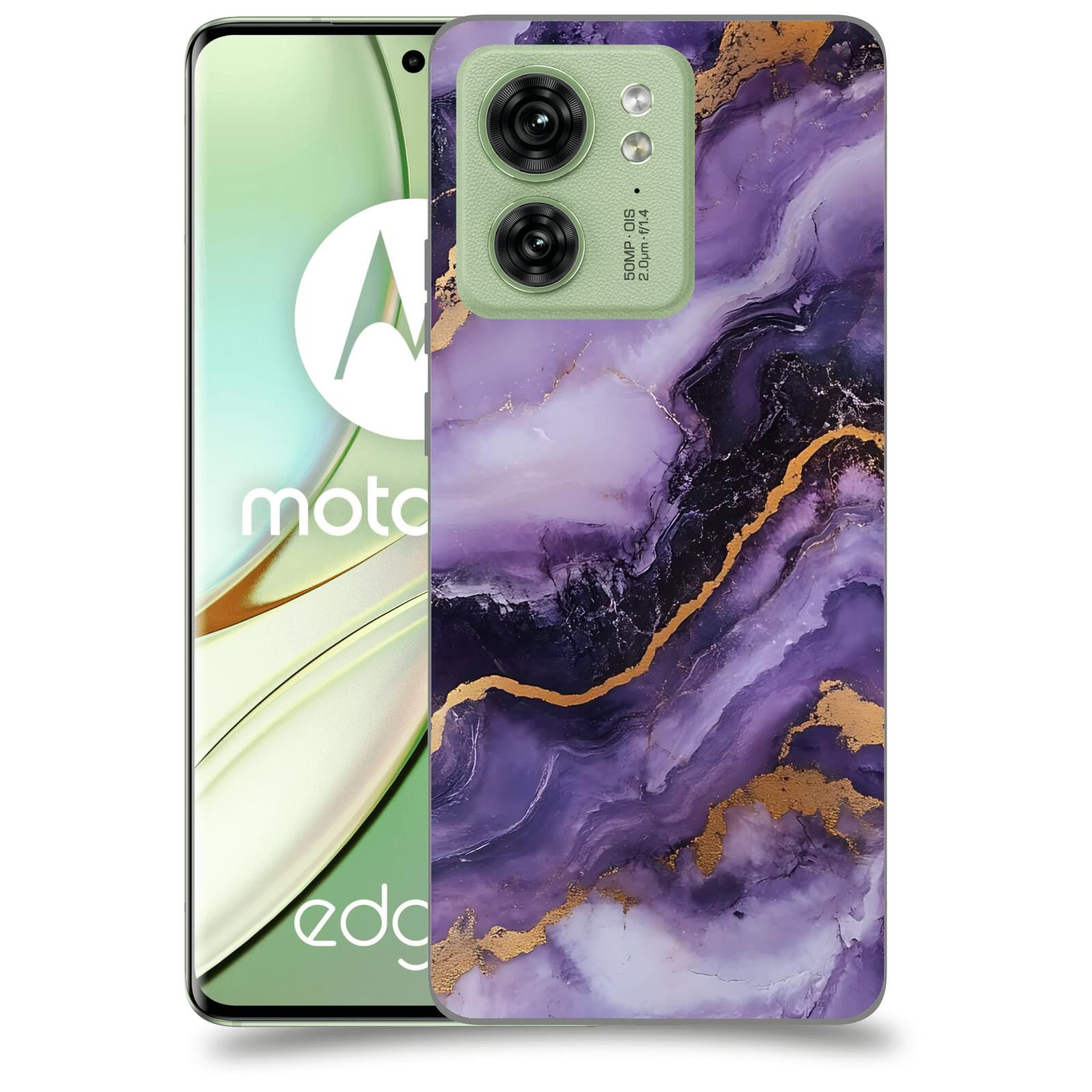 ACOVER Kryt na mobil Motorola EDGE 40 5G - Violet II