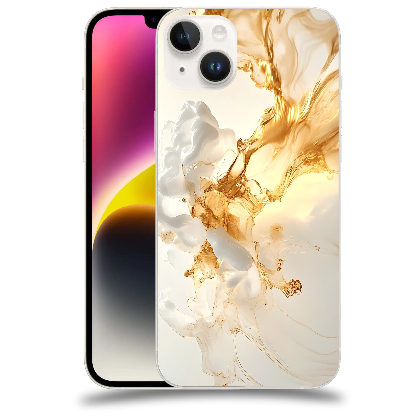 ACOVER Kryt na mobil Apple iPhone 14 Plus - Vanilla Bourbon I