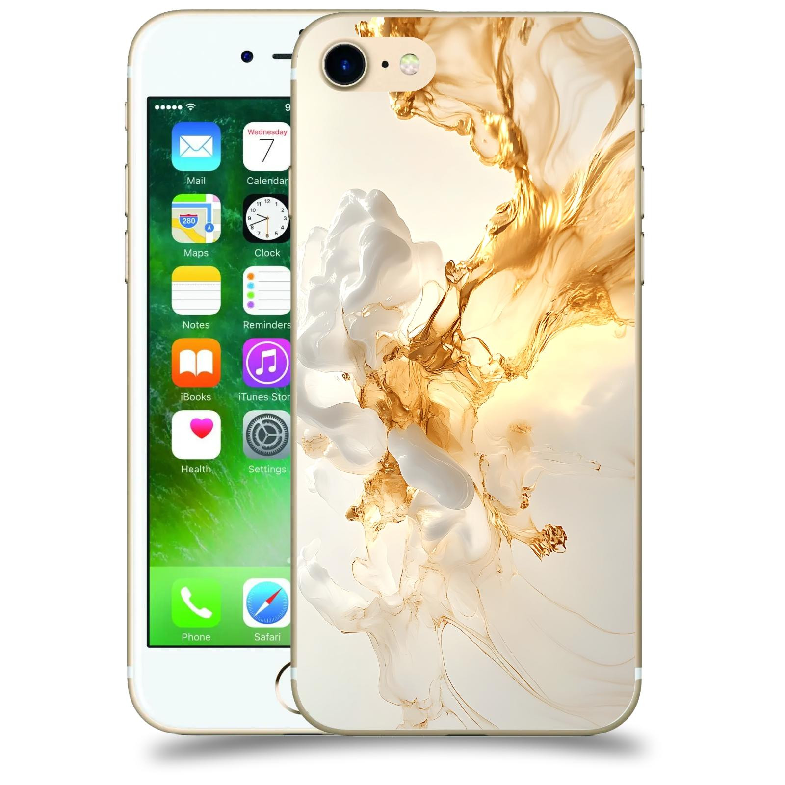 ACOVER Kryt na mobil Apple iPhone 7 - Vanilla Bourbon I