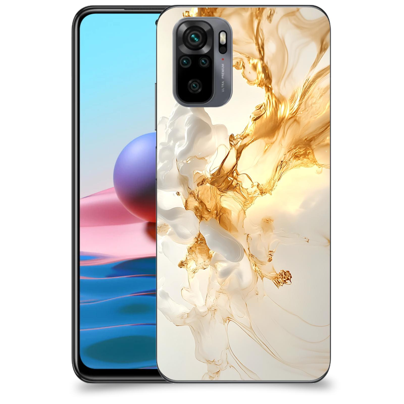 ACOVER Kryt na mobil Xiaomi Redmi Note 10 - Vanilla Bourbon I