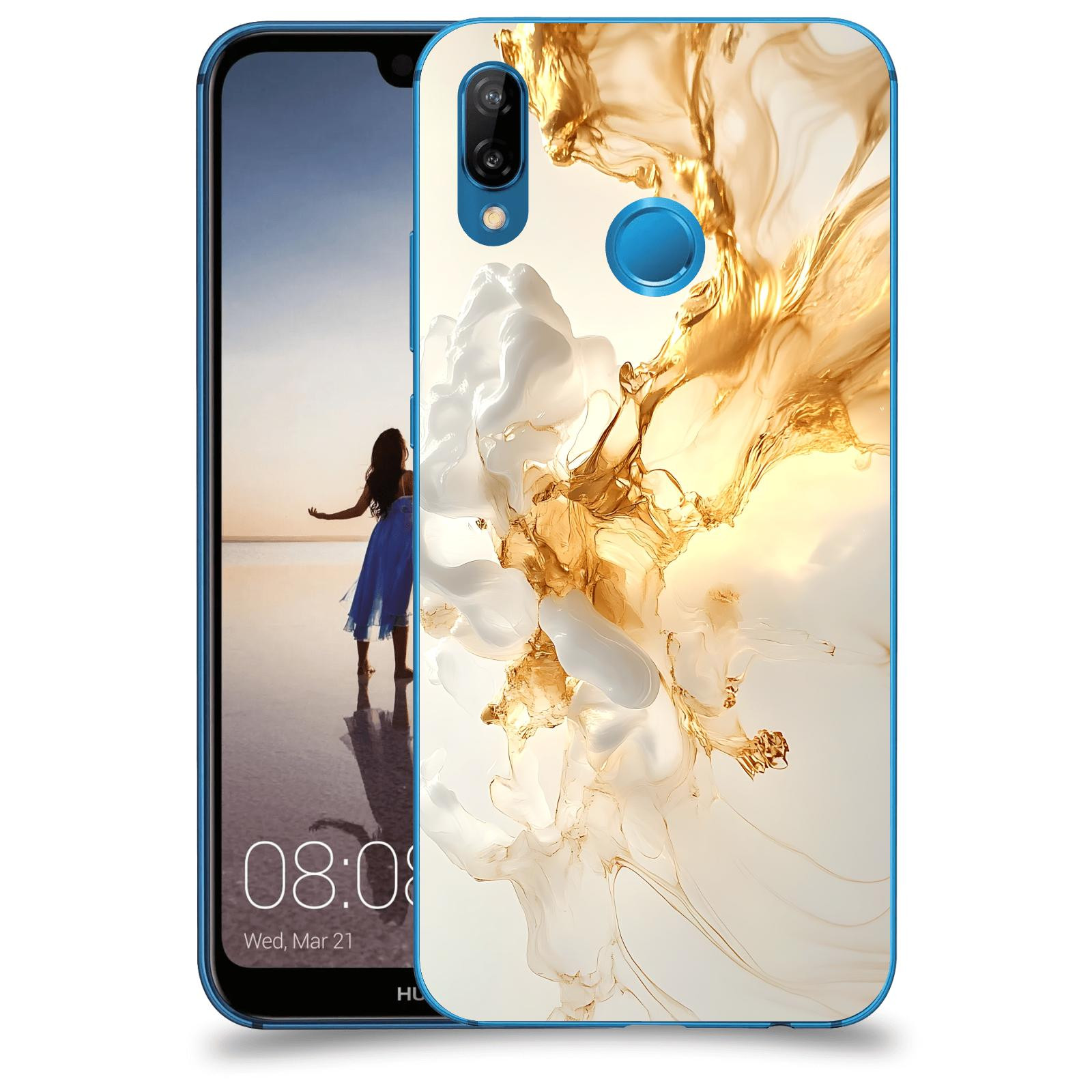 ACOVER Kryt na mobil Huawei P20 Lite - Vanilla Bourbon I