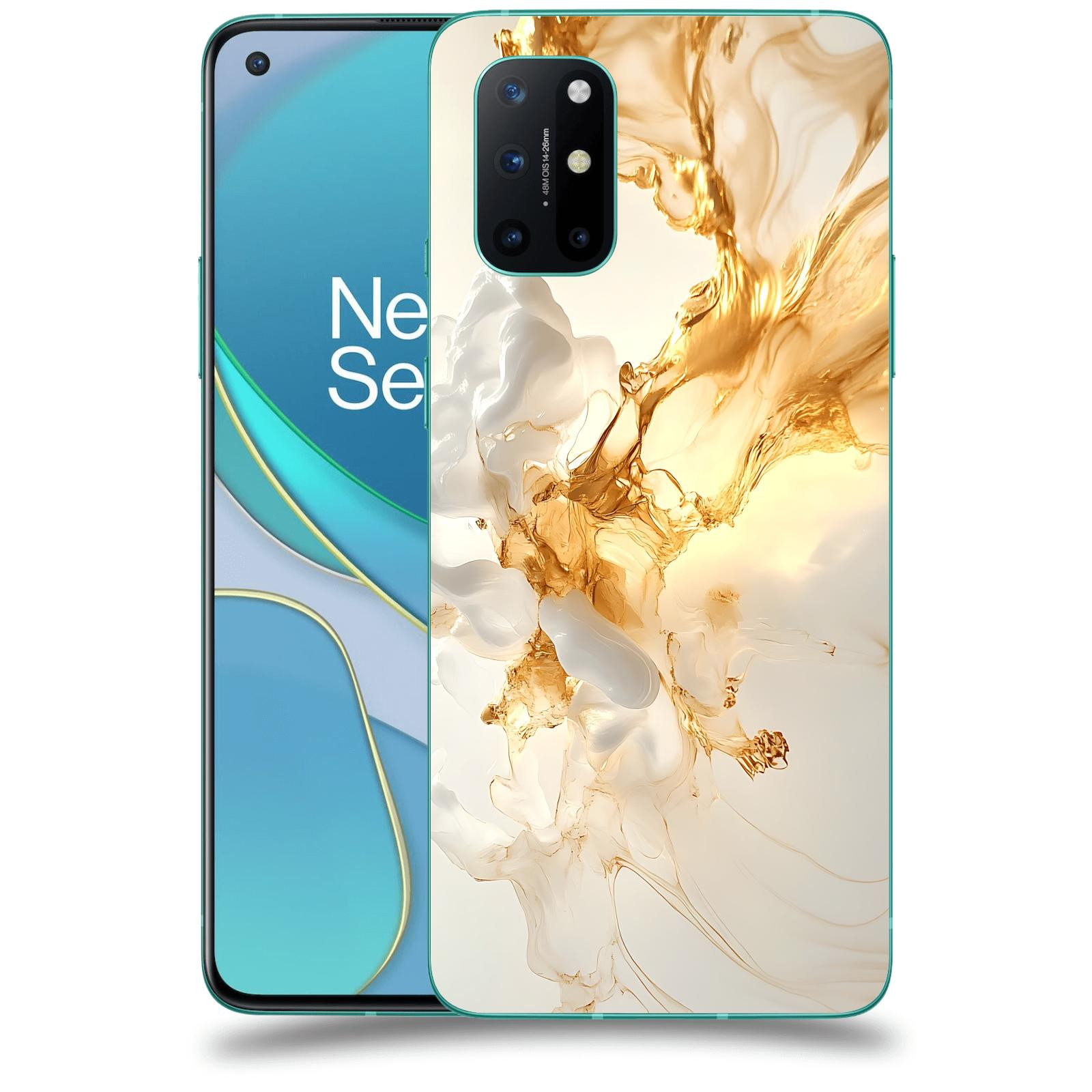 ACOVER Kryt na mobil OnePlus 8T - Vanilla Bourbon I