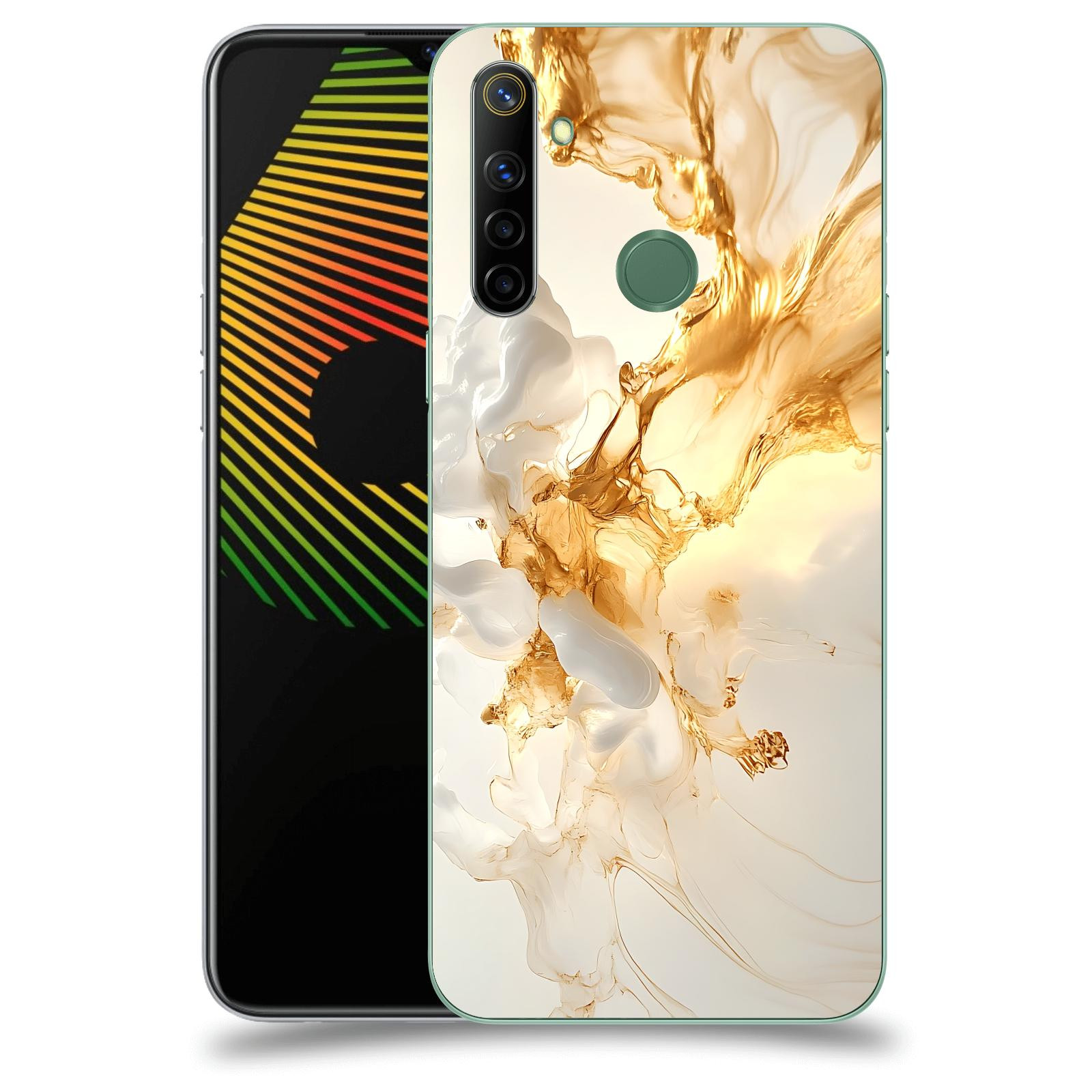 ACOVER Kryt na mobil Realme 6i - Vanilla Bourbon I