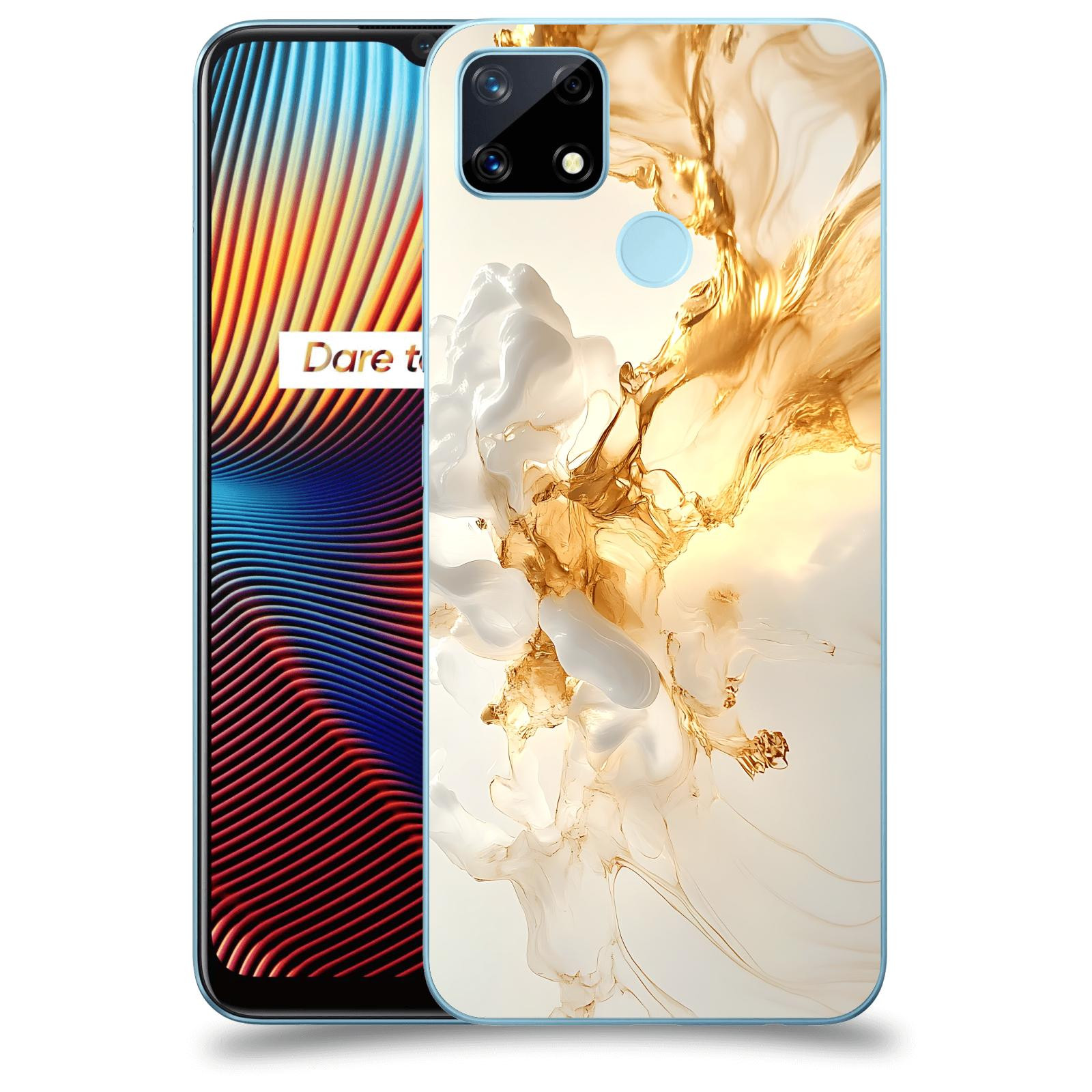 ACOVER Kryt na mobil Realme 7i - Vanilla Bourbon I