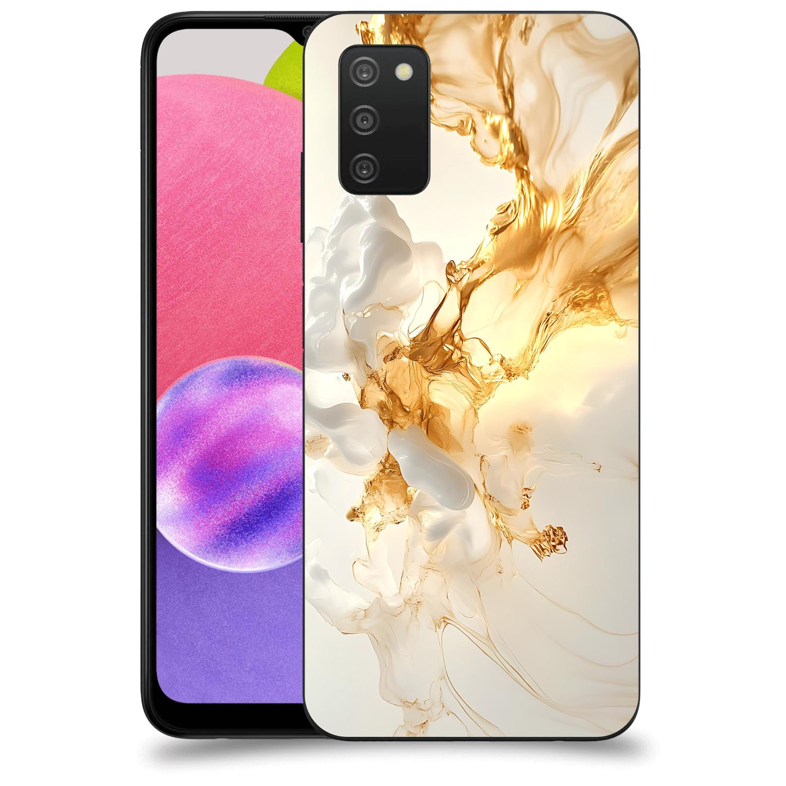 ACOVER Kryt na mobil Samsung Galaxy A03s A037G - Vanilla Bourbon I