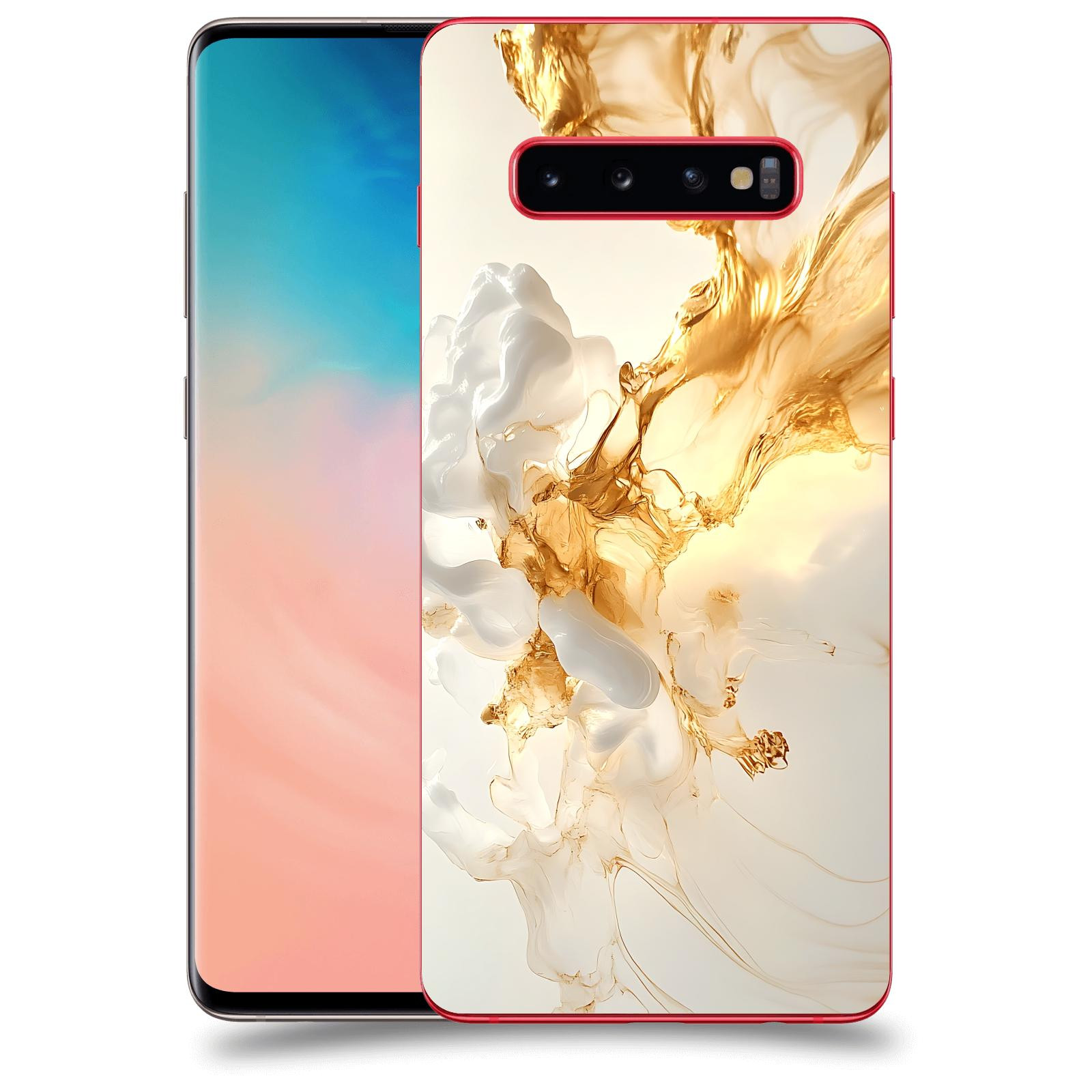 ACOVER Kryt na mobil Samsung Galaxy S10 Plus G975 - Vanilla Bourbon I