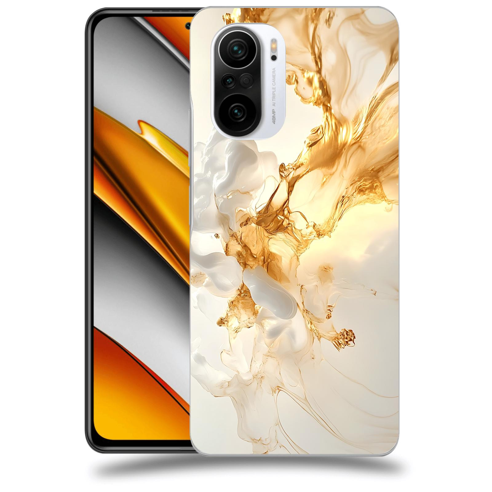 ACOVER Kryt na mobil Xiaomi Poco F3 - Vanilla Bourbon I