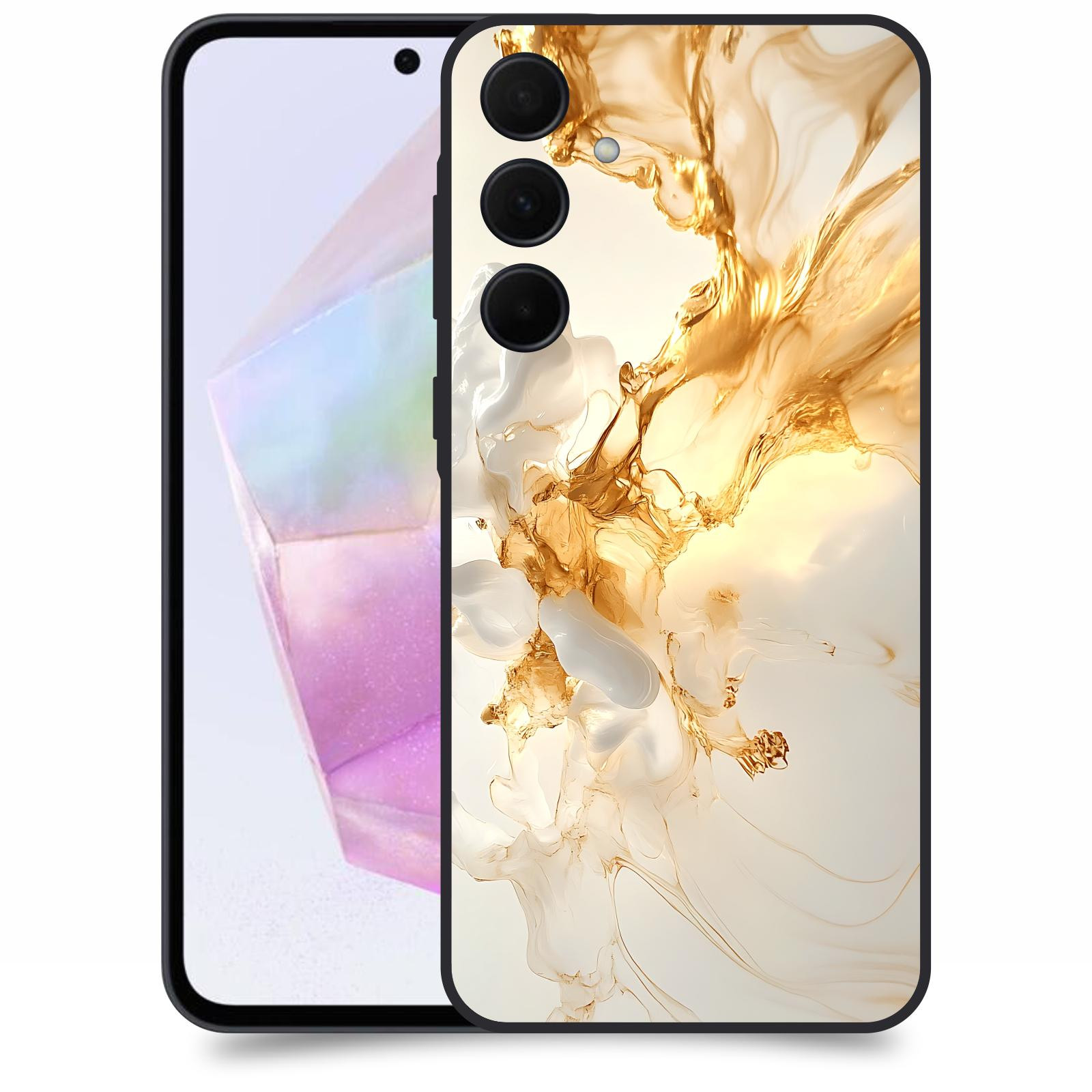 ACOVER Kryt na mobil Samsung Galaxy A35 5G - Vanilla Bourbon I